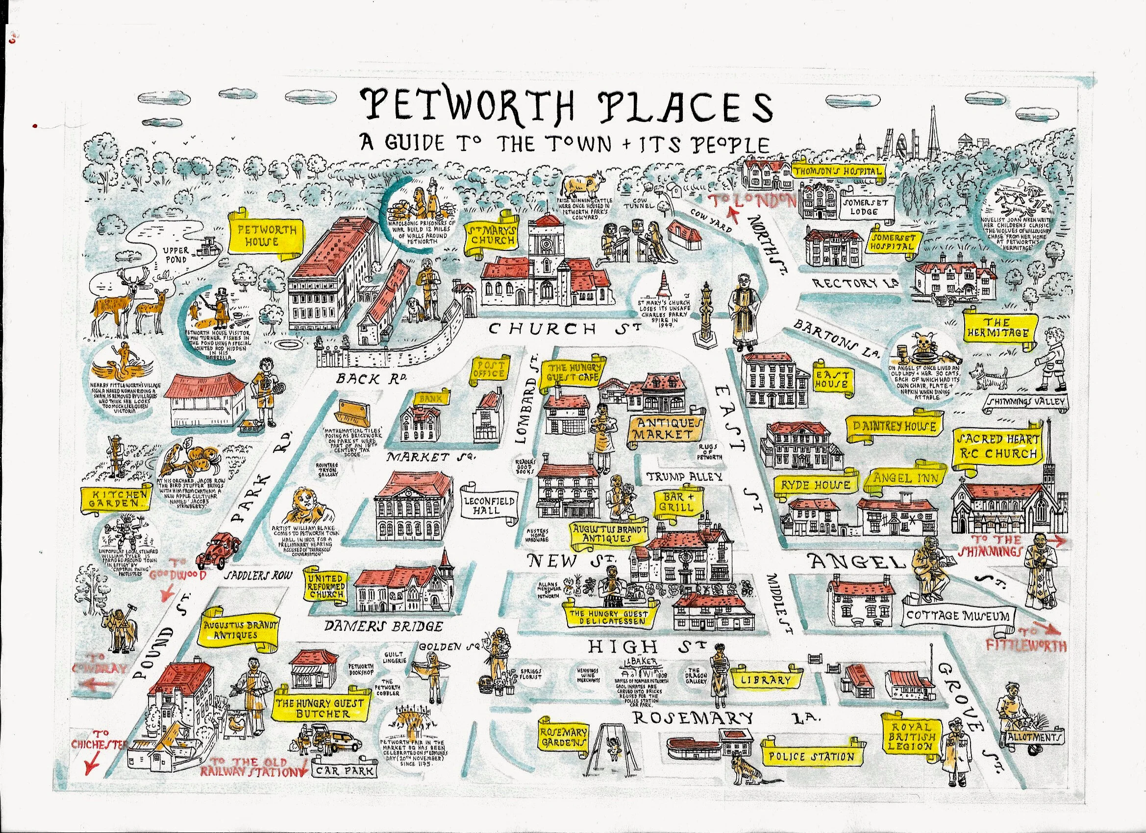 Petworth Places Petworth, West Sussex