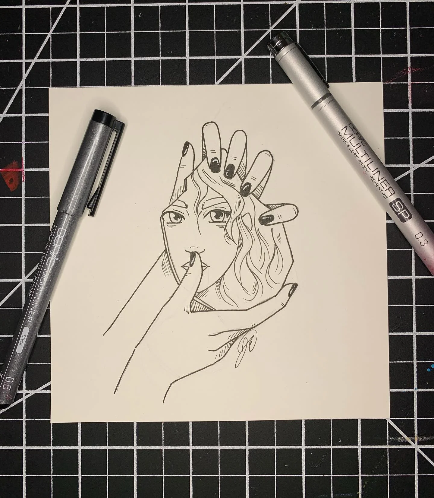 Inktober Day 8: Reflection

Aaaaand we&rsquo;re back! I have some more #inktober drawings up my sleeve for y&rsquo;all. Stay tuned 🖤🫡

#inktober2024 #gristober2024 #gristober #reflection #drawing #ink #sketch #illustration