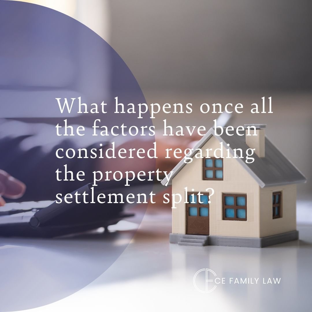 In our previous reel, we highlighted the key steps the Family Court considers in a property settlement split. Now, what happens next?

Once all the relevant information and factors have been identified it is then possible to consider overall settleme