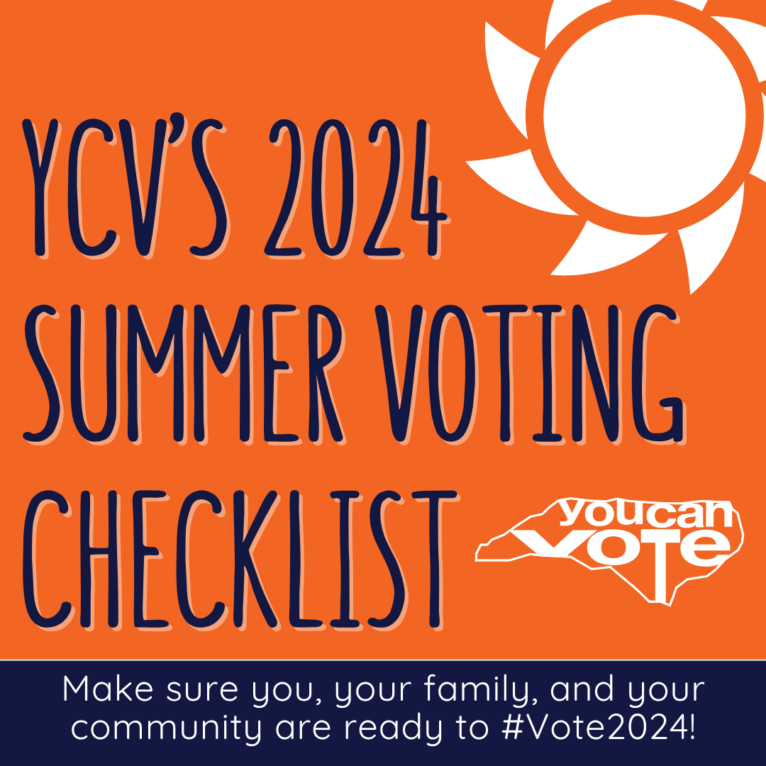 YCV's 2024 Summer Voting Checklist!