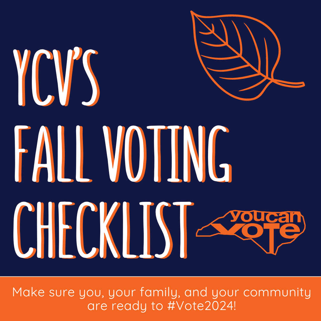 YCV's 2024 Fall Voting Checklist! 