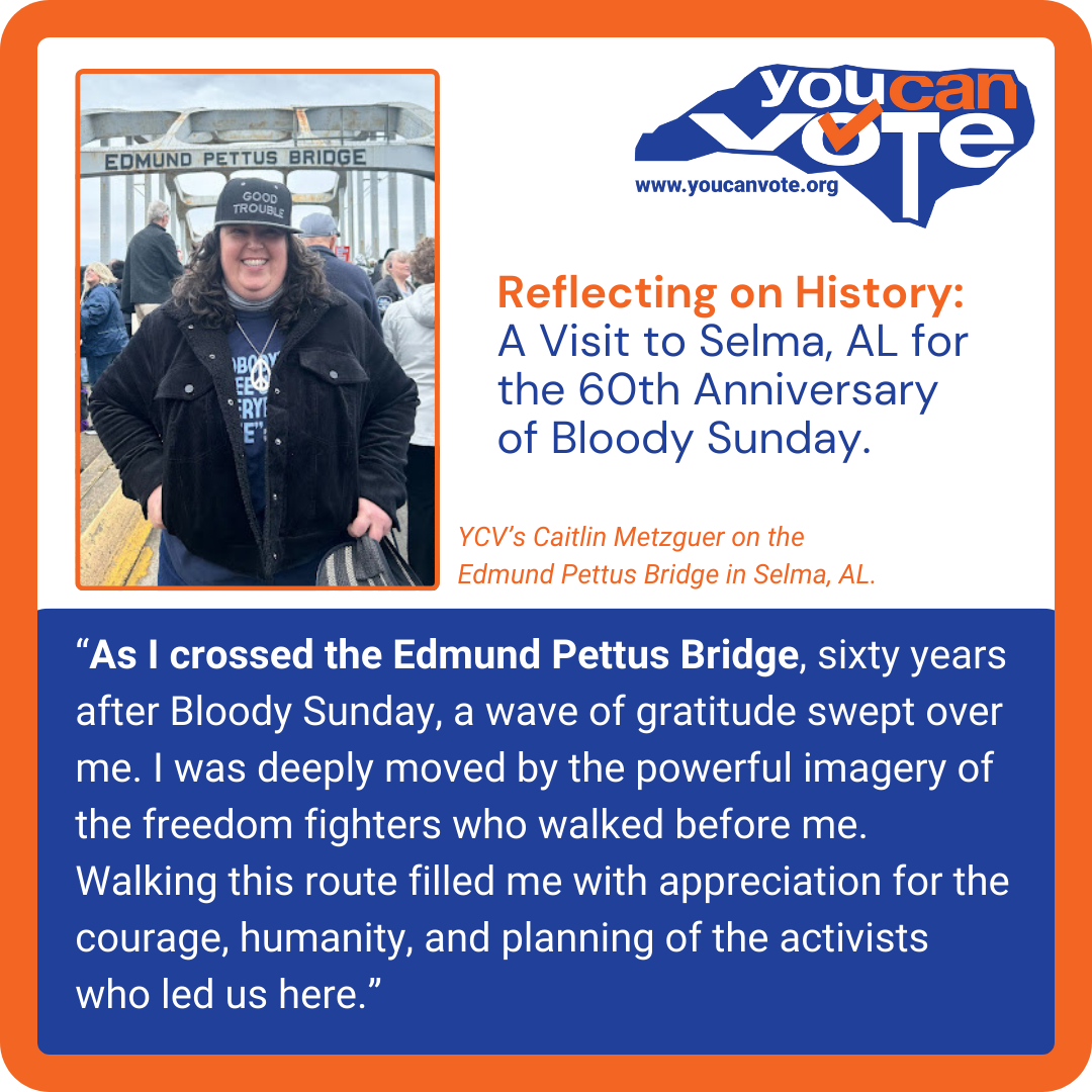 Reflecting on History: A Visit to Selma, AL for the 60th Anniversary of Bloody Sunday.