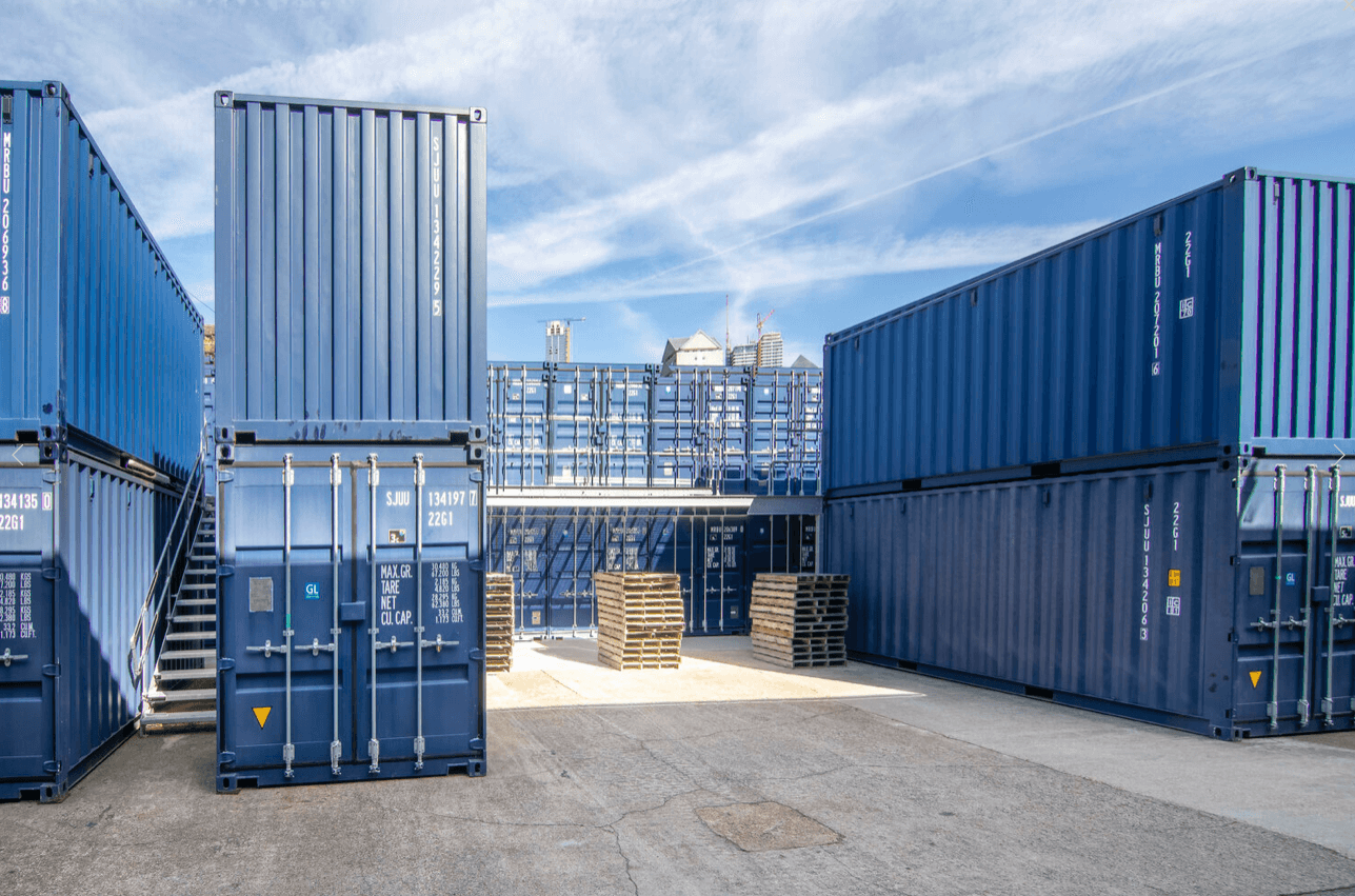 How Does Sea Container Storage in London Work?