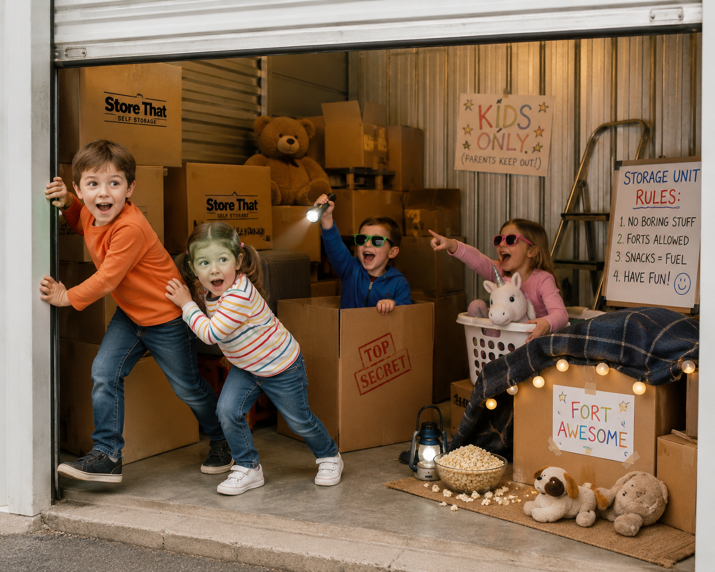 Can I Store My Kids Away This Summer? Unfortunately Not...