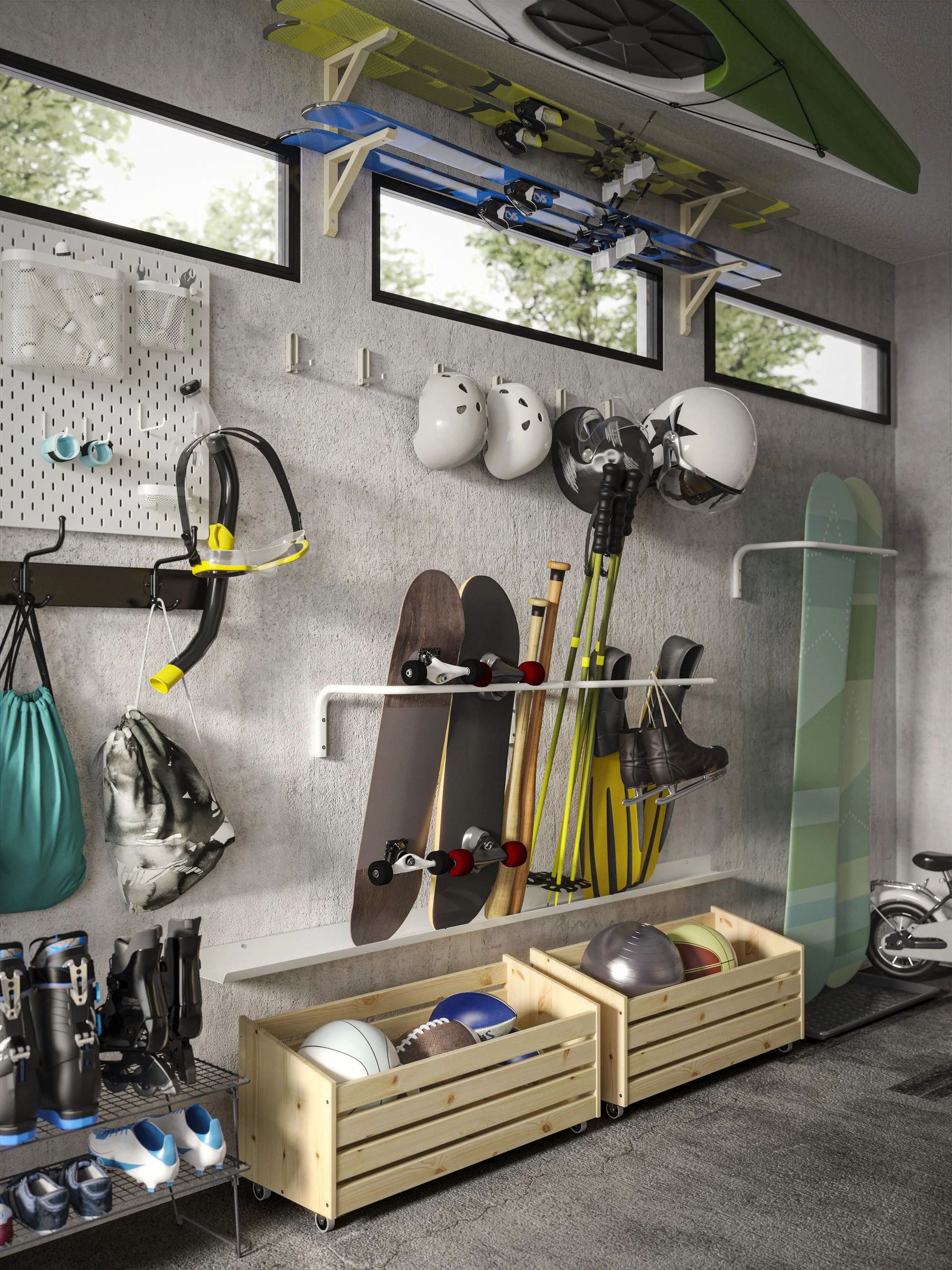 Seasonal Sports Equipment Storage: Keep Your Home Clutter-Free All Year Round