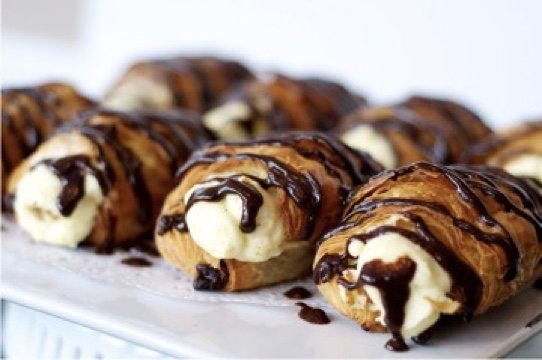 Croclairs - 1/2 Eclair + 1/2 Chocolate Croissant