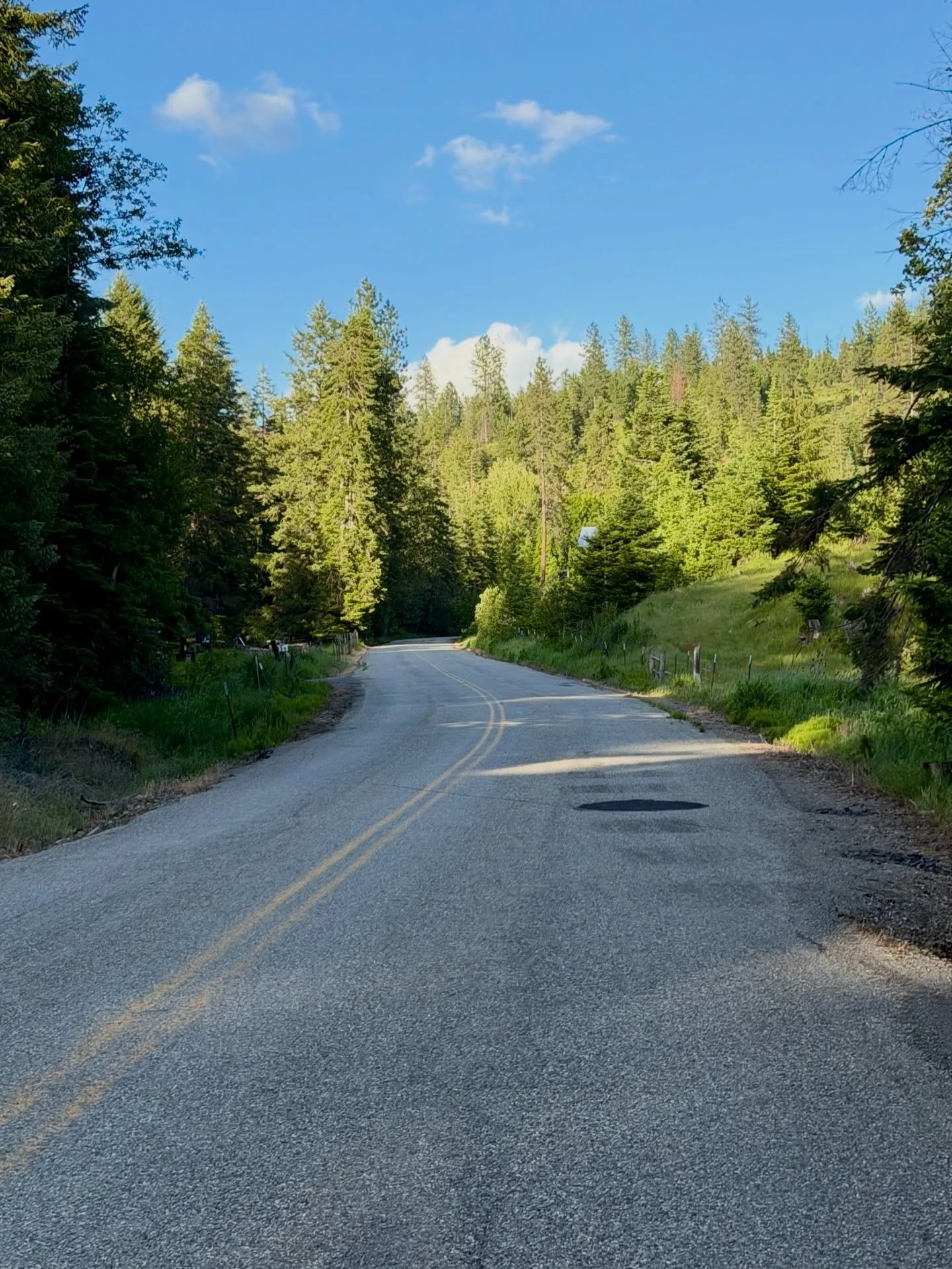 6/9 Tuesday Classic: We had the roads to ourselves and the sky opened up. See you Thursday, Friday, and Saturday. 🌞