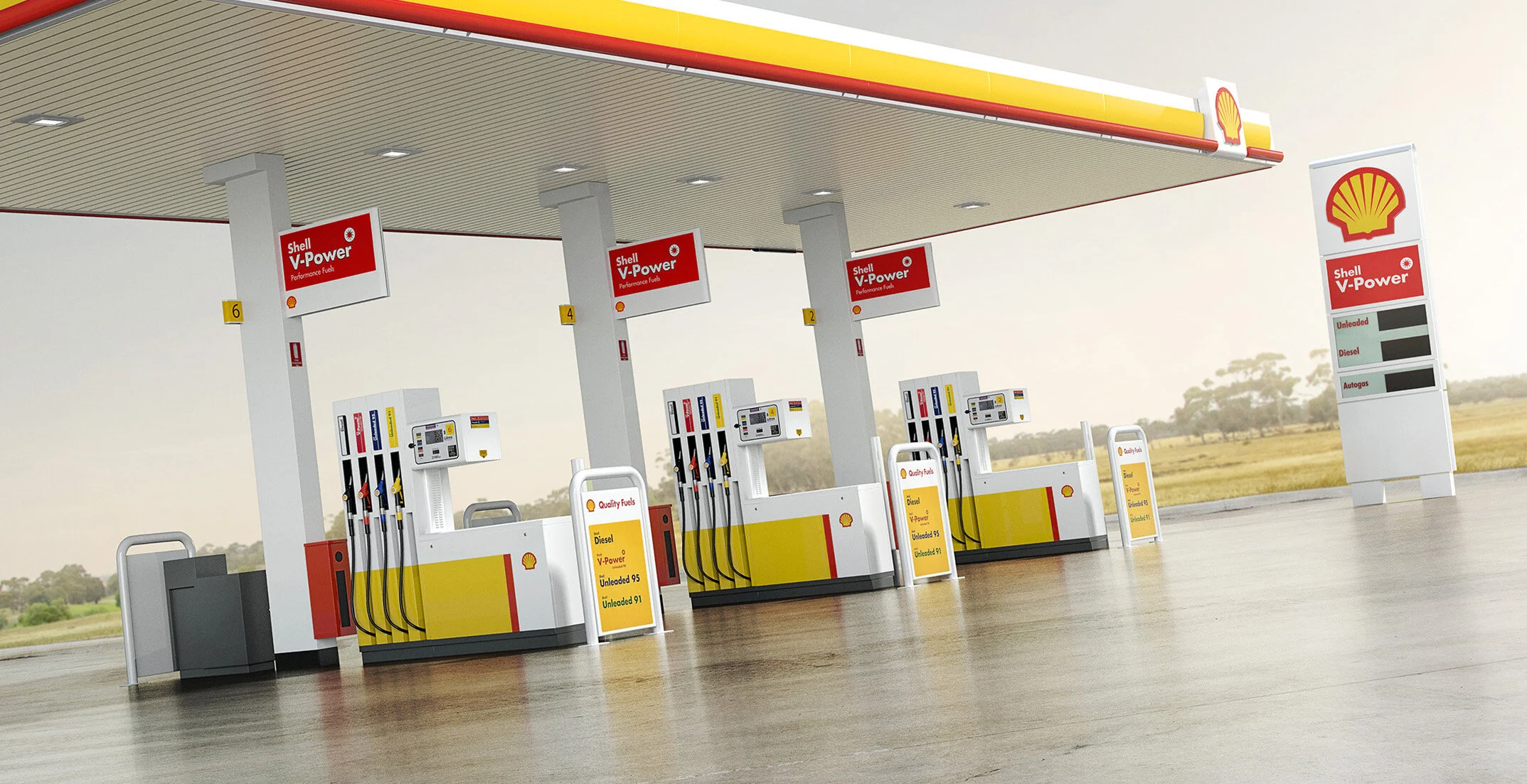 Shell Delivery Graphics SHELL Card — STUDIOADFX