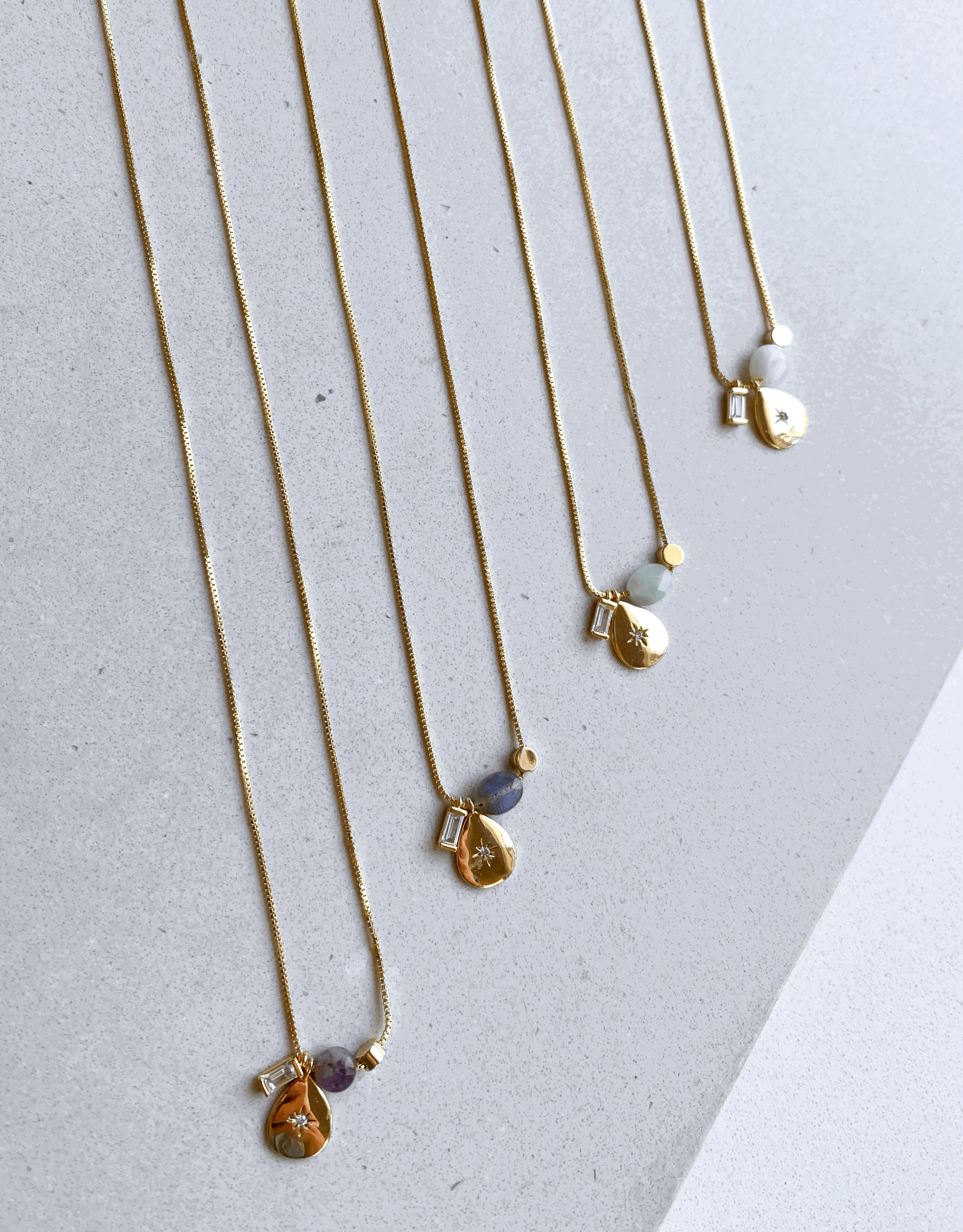 Birthstones necklace