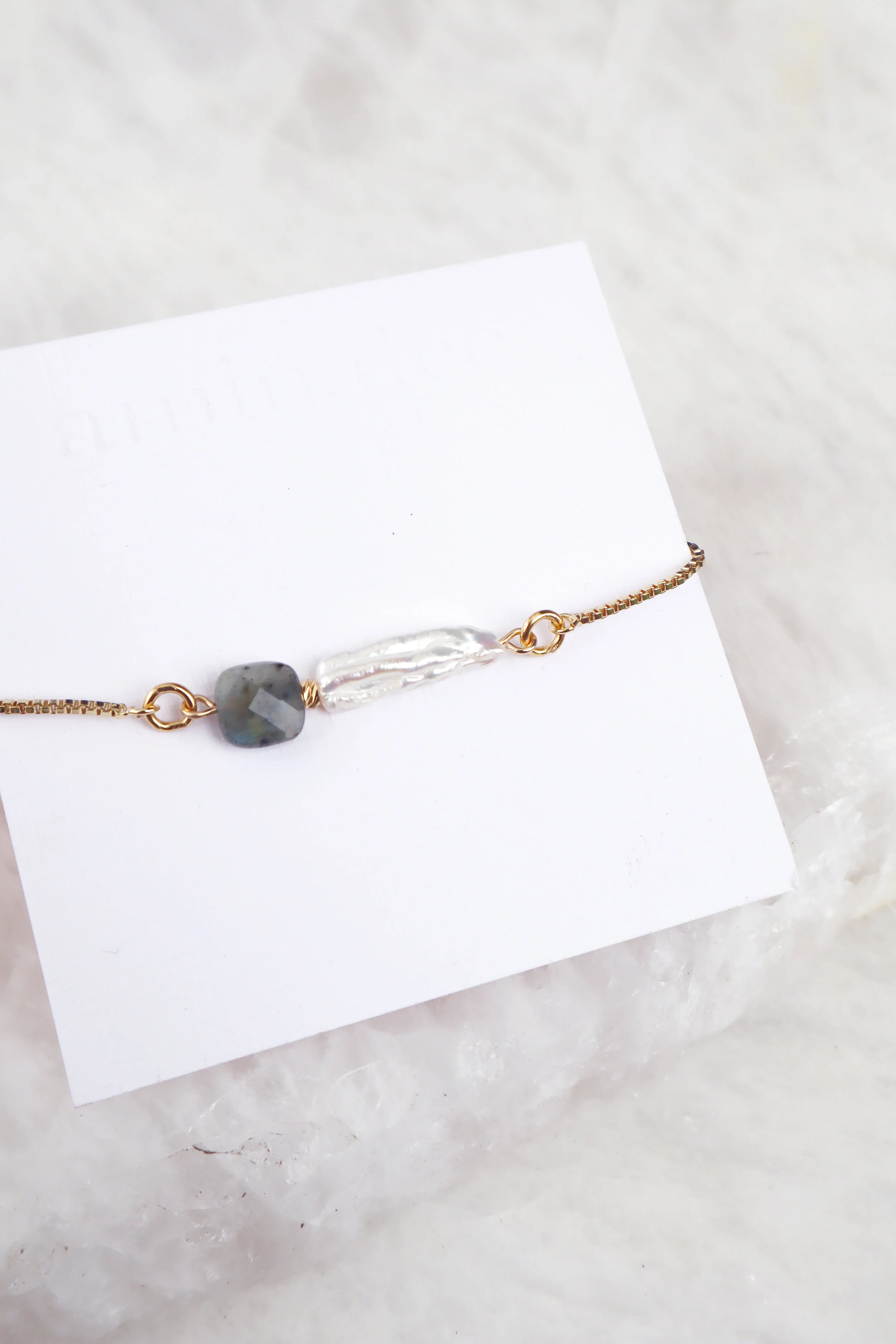 Gold plated Ivy essentials bracelet