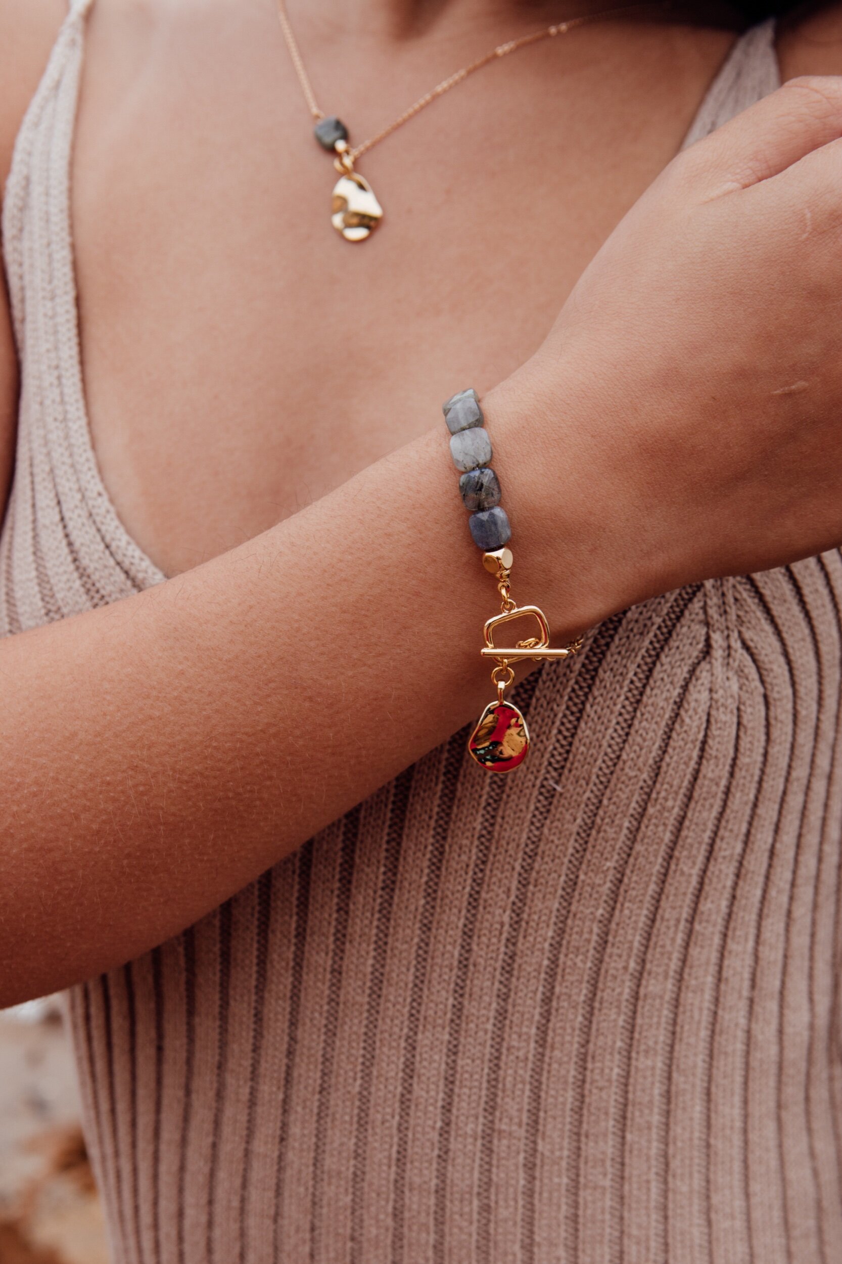 Gold plated Alora bracelet