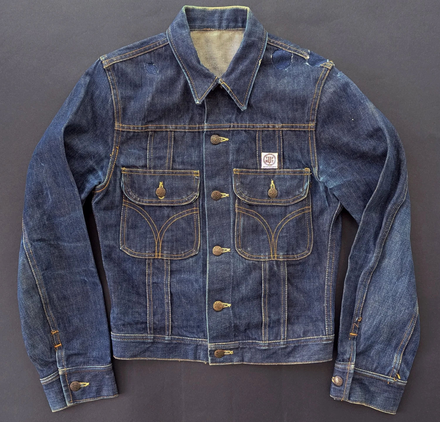A*o様 60s-70s VINTAGE DENIM JACKET “TUF - A*o様 60s-70s VINTAGE DENIM JACKET “TUF - - メルカリ