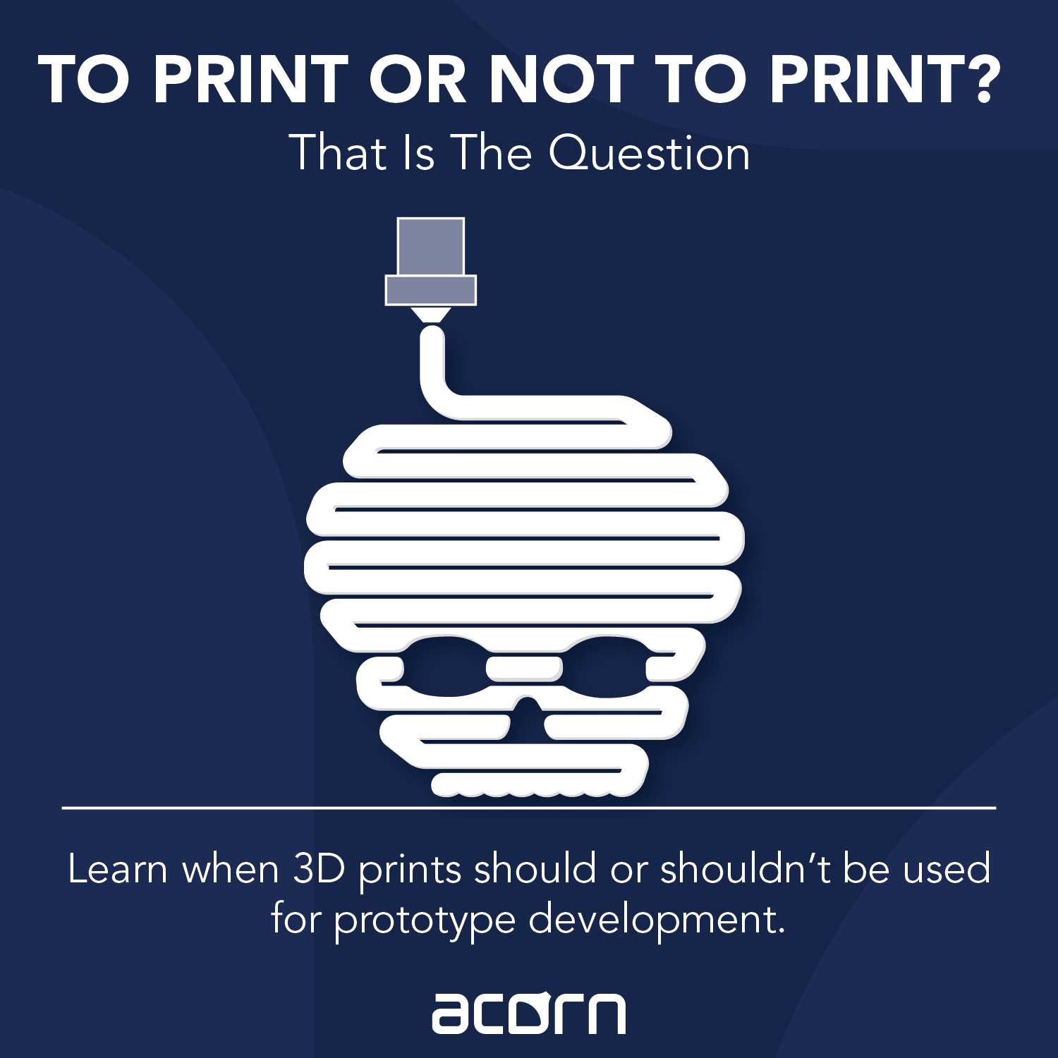To Print or Not To Print? 3D Printing for Prototyping