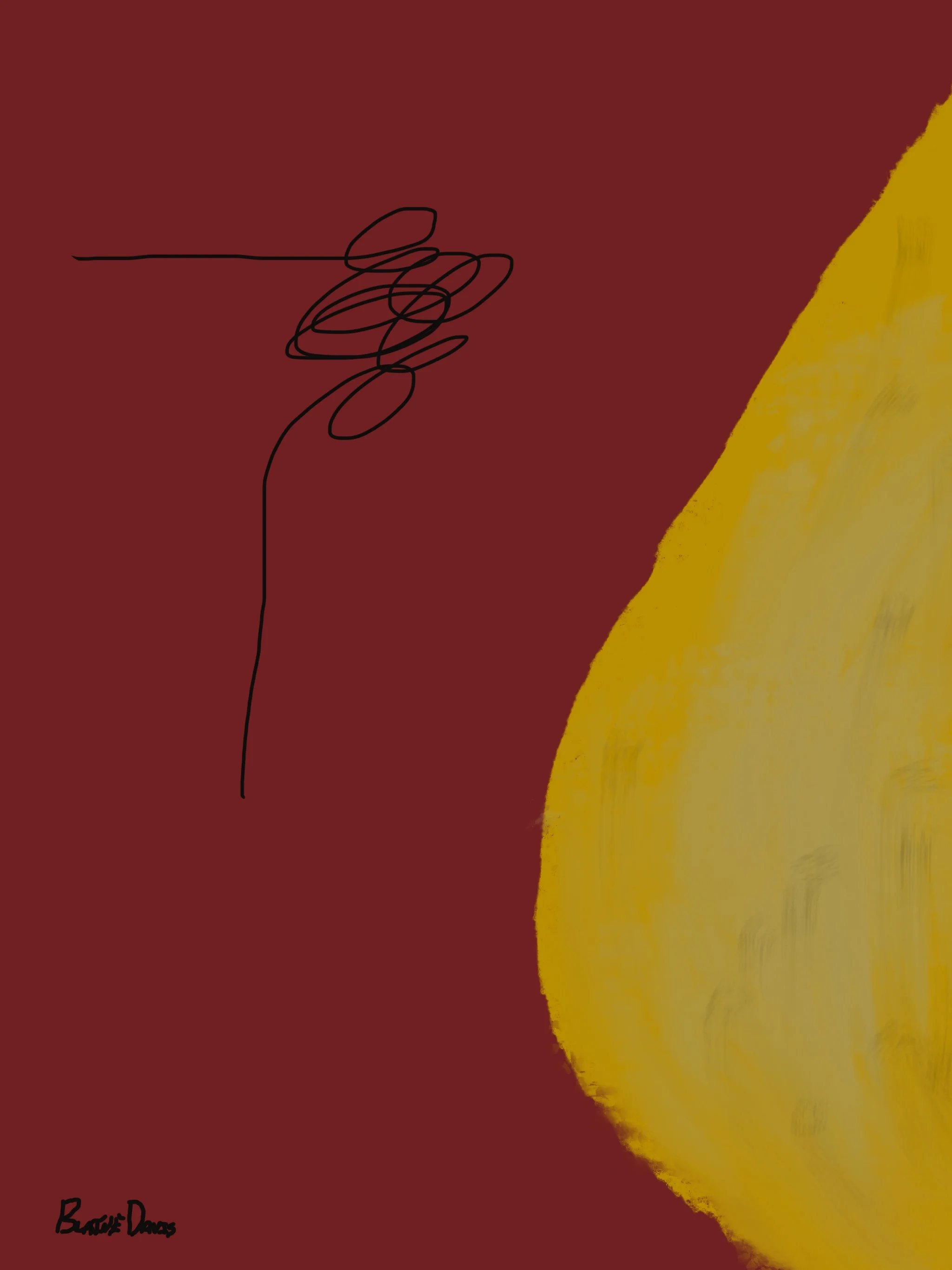 Don't Fly Too Close to the Sun - 24x36"