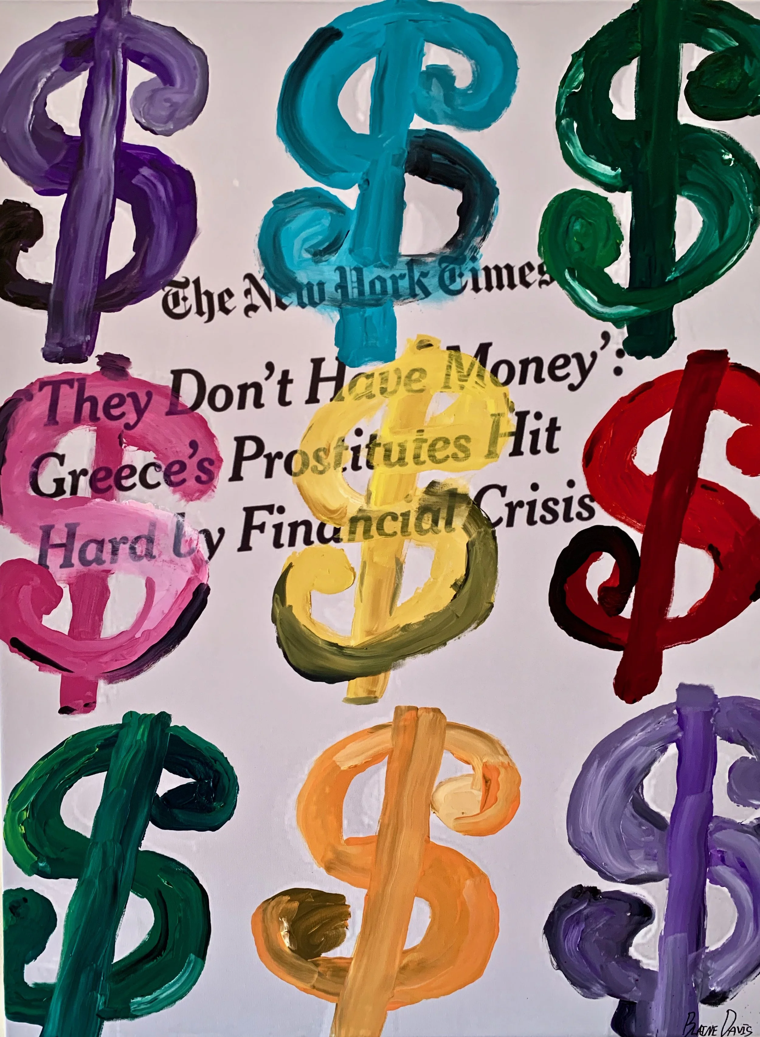 Money Money Money - SOLD