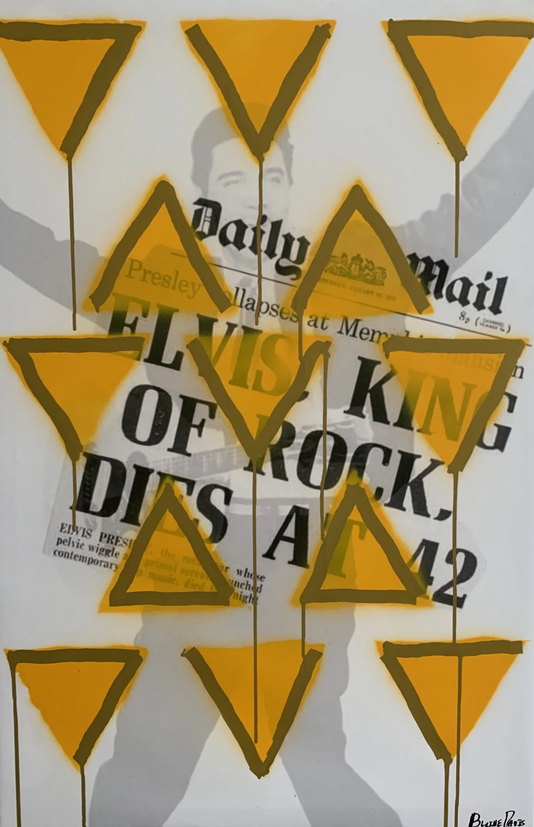Losing a King - 36x24"