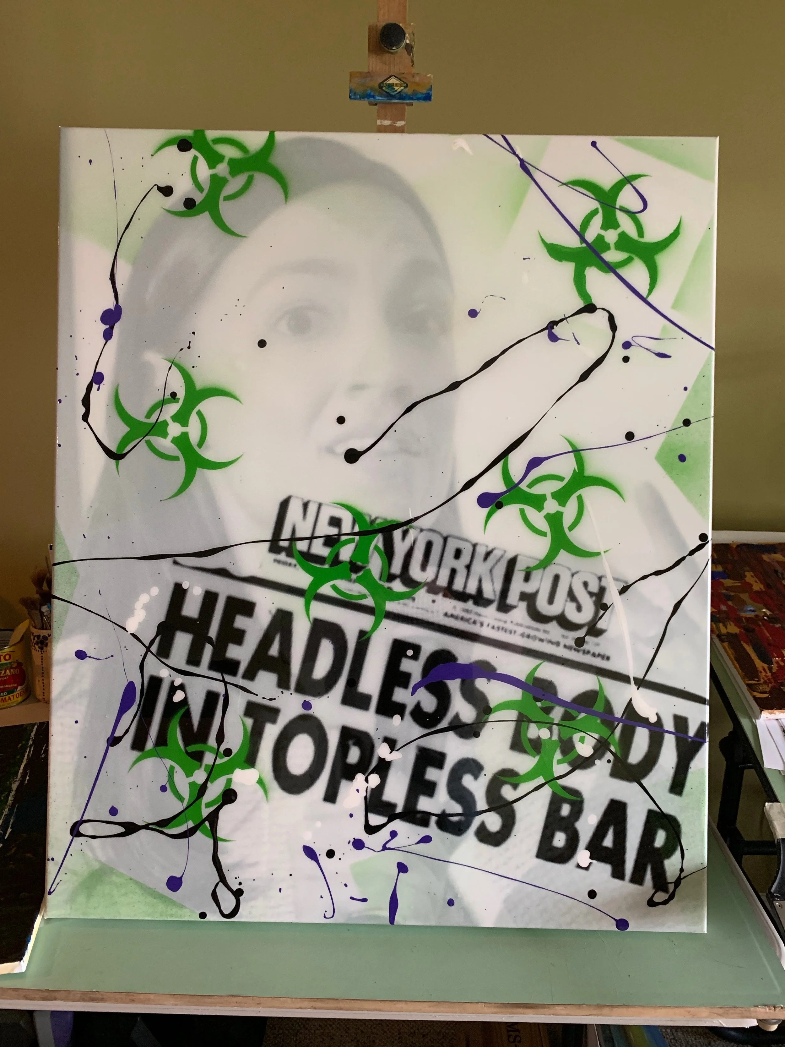 Amazon Crime - 30x40"