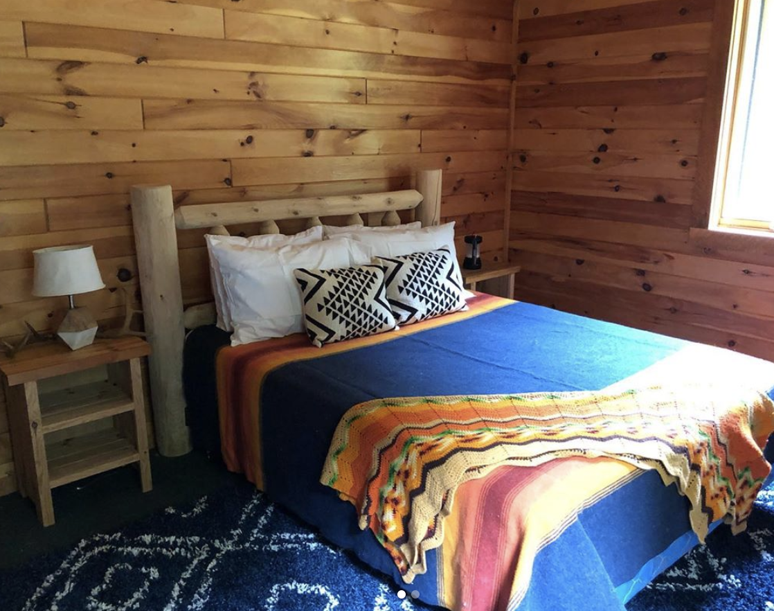 Sky Room In the main cabin. Accommodates two people. Shared washrooms.