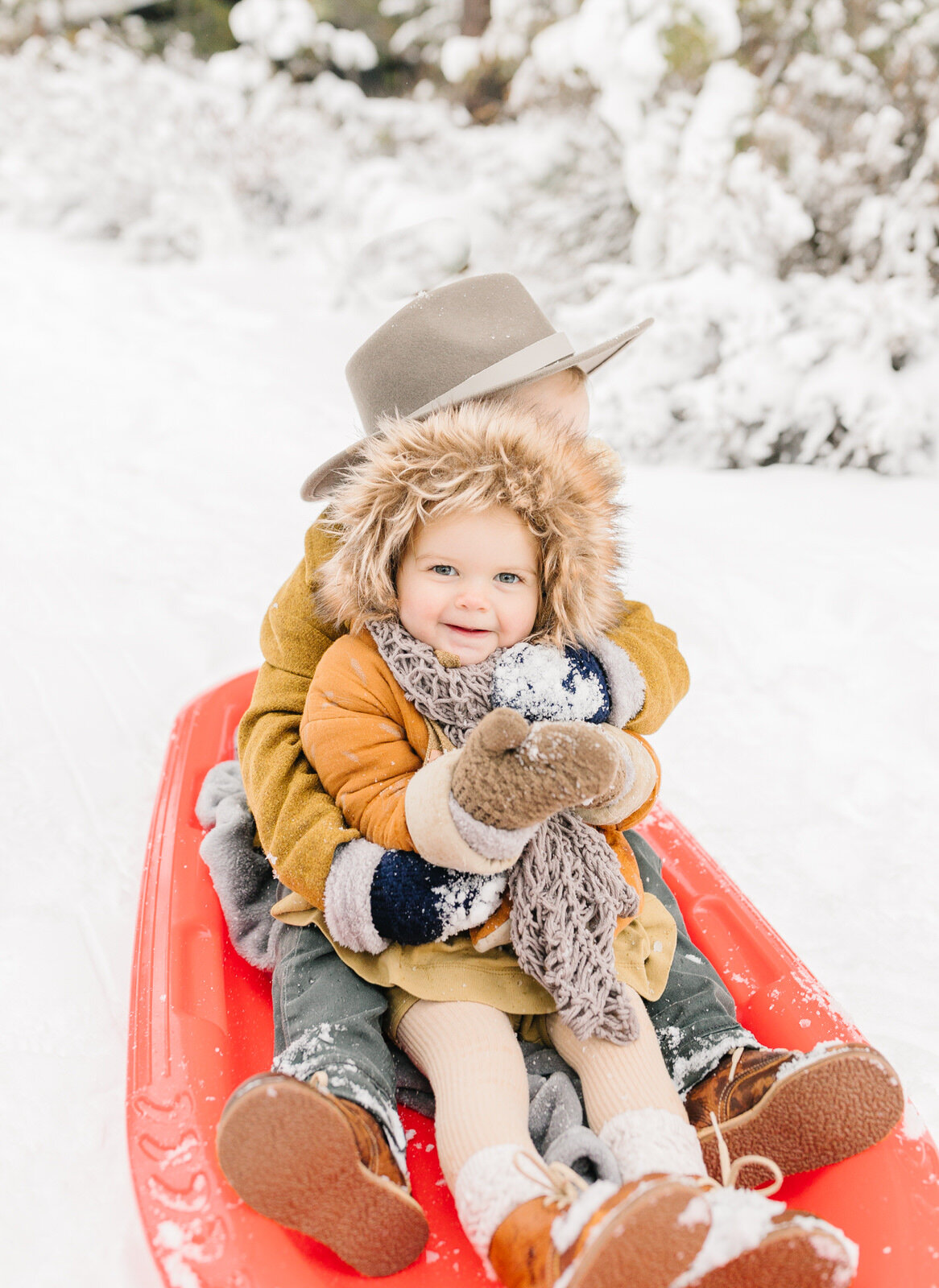 Snow Family Pictures | Mt. Bachelor | Bend Oregon Photographer