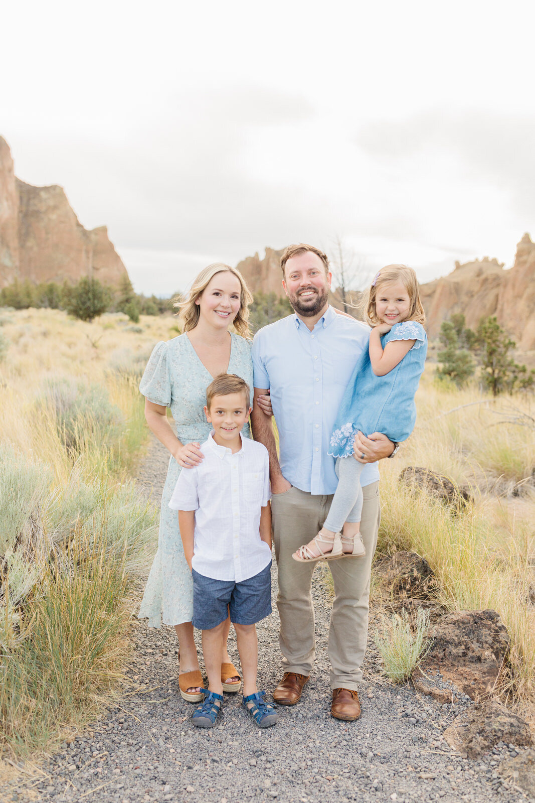 Smith Rock State Park family pictures