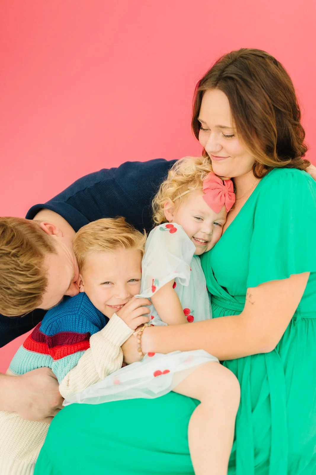 Light Loft Studio- Layton Utah Family photographer- Colorful outfit Inspo for pictures- Eclectic outfits for a photoshoot