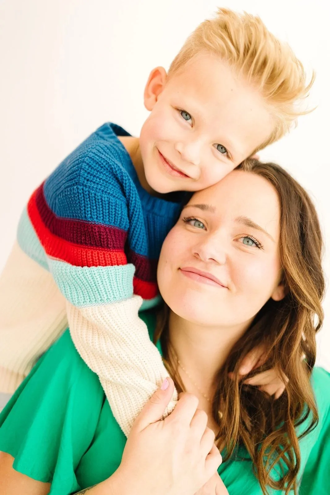 Light Loft Studio- Layton Utah Family photographer- Colorful outfit Inspo for pictures- Eclectic outfits for a photoshoot