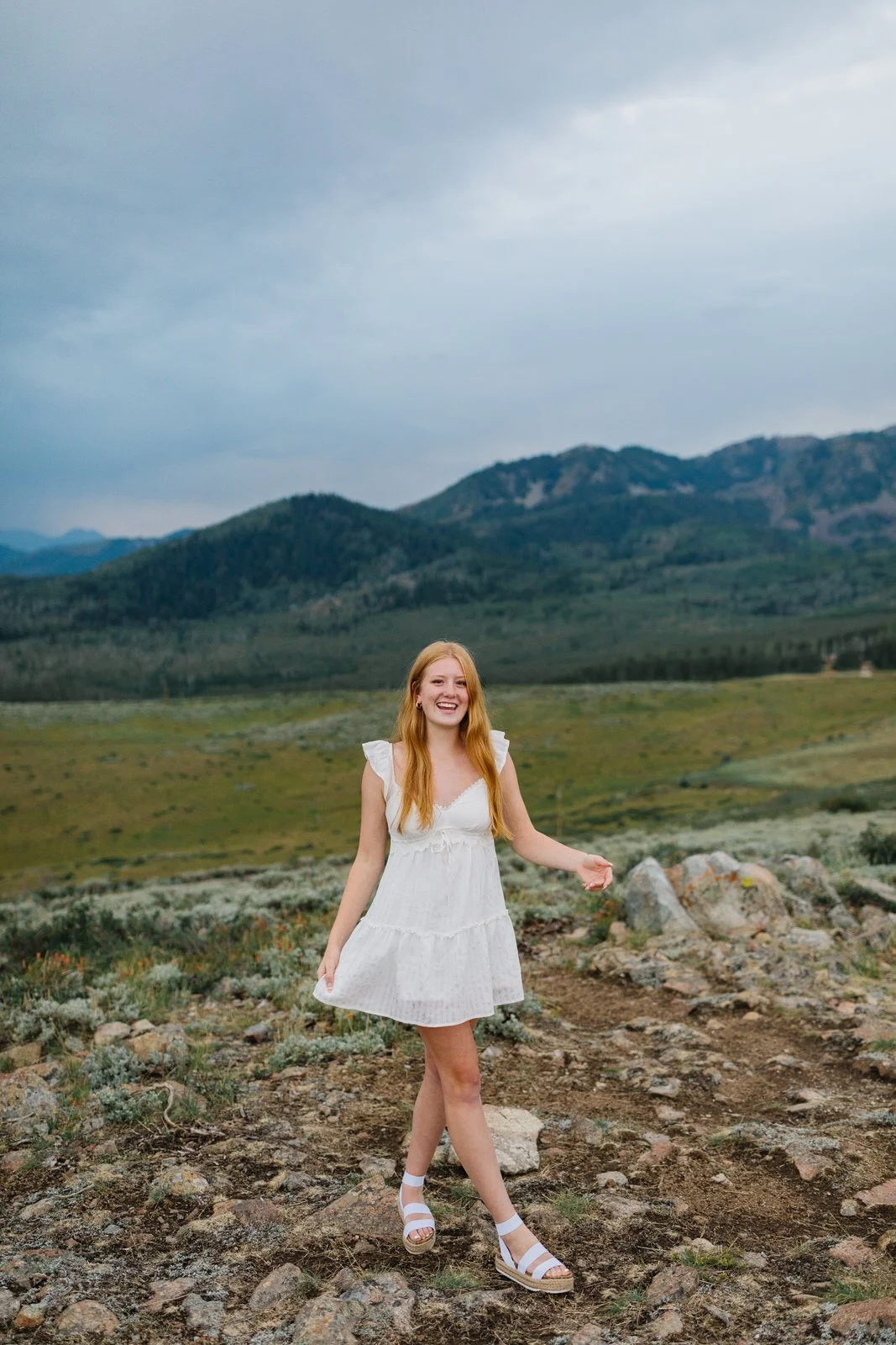Park City Family Photographer- Empire Pass in Park City- Mother daughter posing ideas