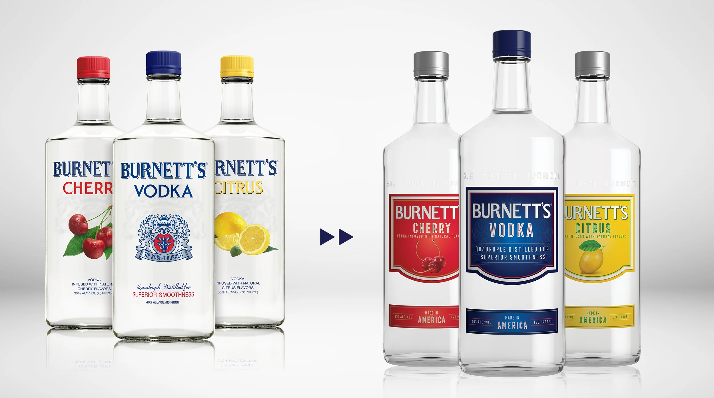Burnett's Vodka &amp; Flavors Package Update