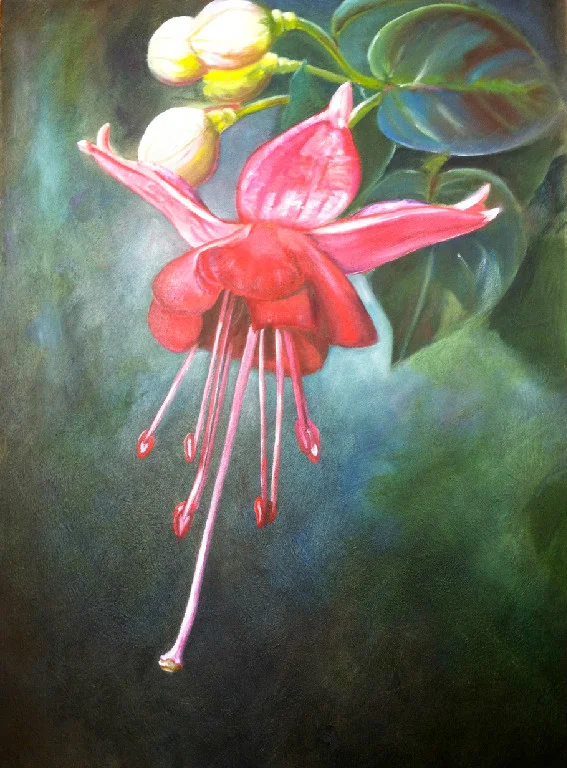 First Bloom Oil on Canvas 20x30