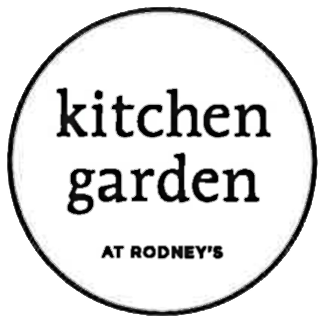 kitchen garden at Rodney’s