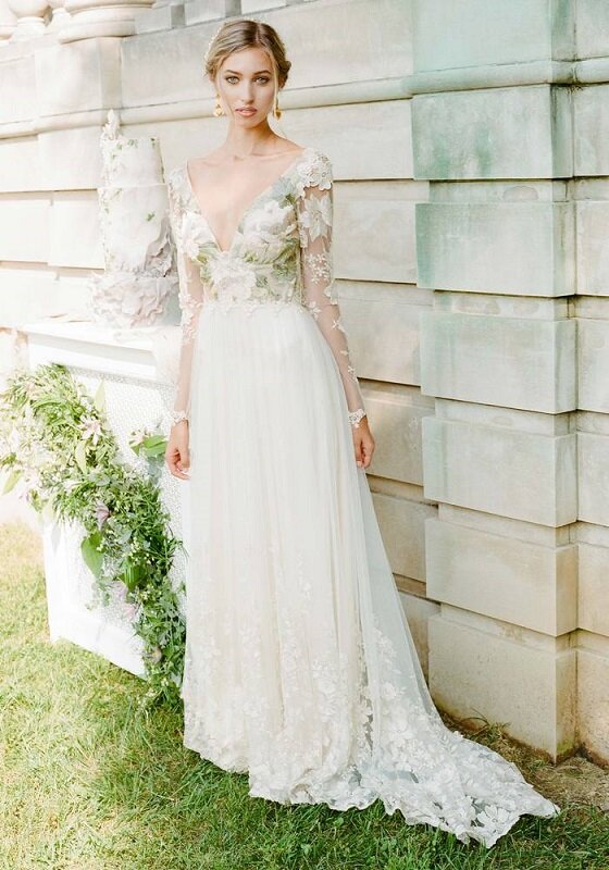 casual garden wedding dress
