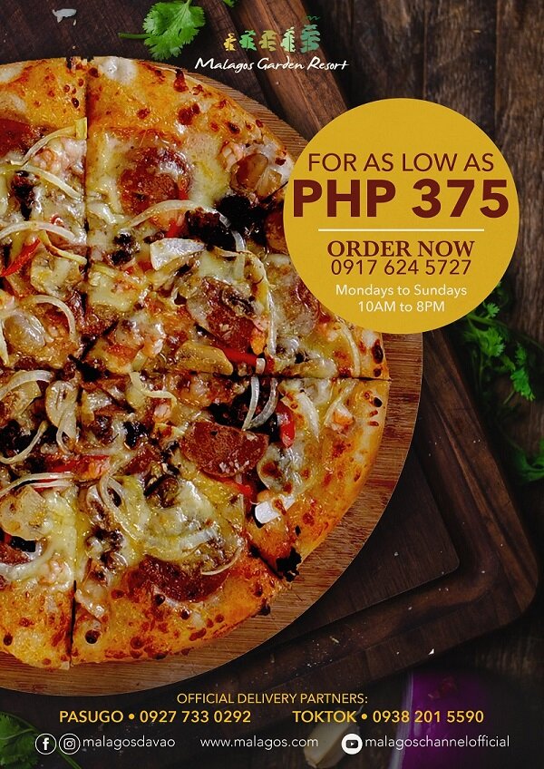 Authentic Brick Firewood Pizza at Your Doorstep — Malagos ...