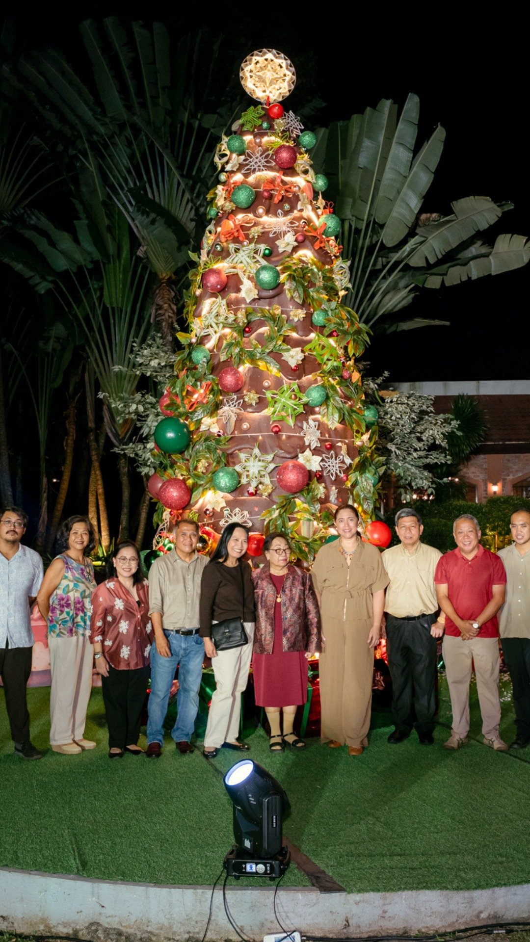A Sweet Beginning: The First-Ever Chocolate-Themed Christmas Tree Lighting at Malagos Garden Resort