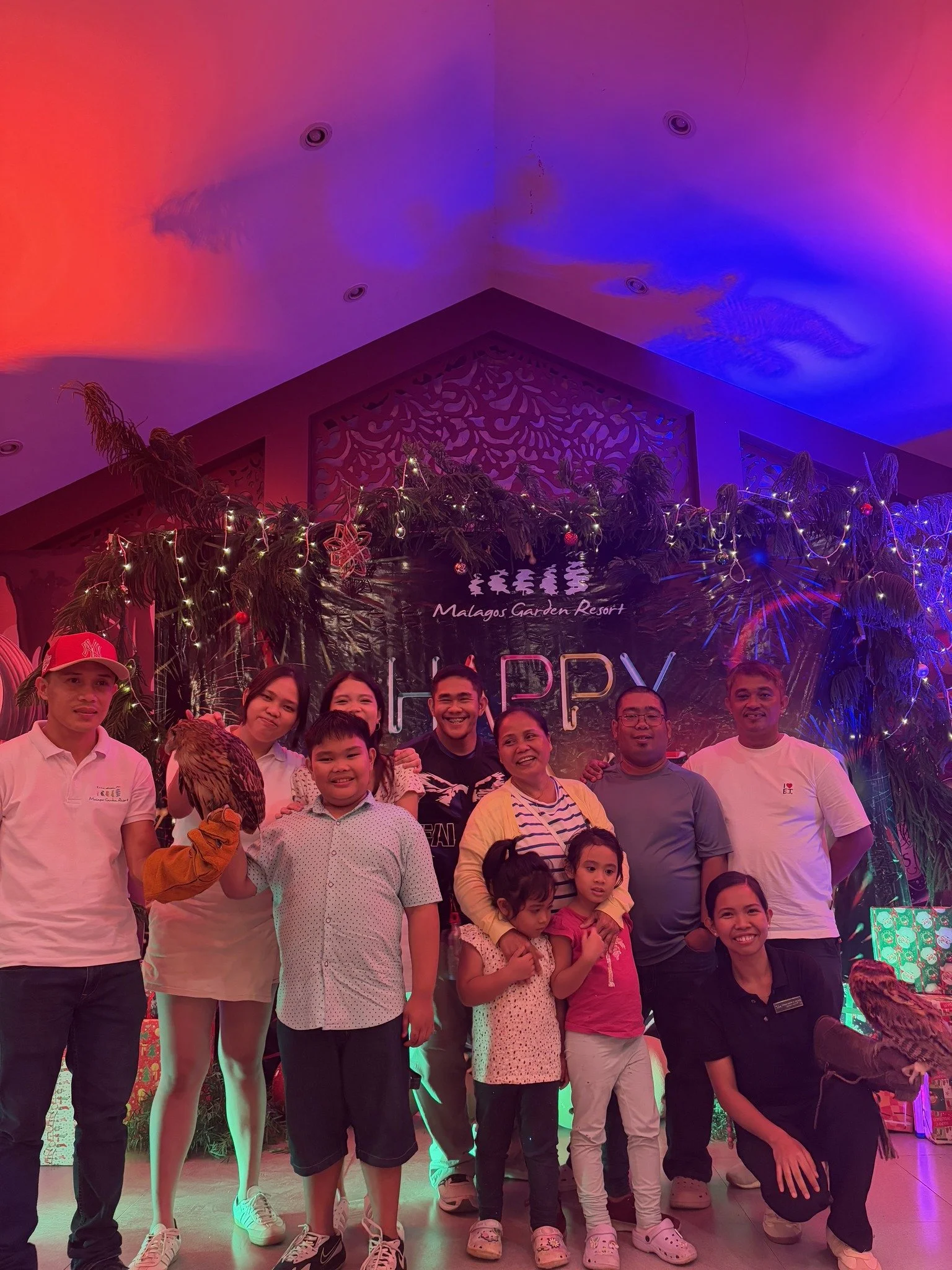 A Vibrant Start to the New Year: Neon-Themed Media Noche Celebration at Malagos Garden Resort