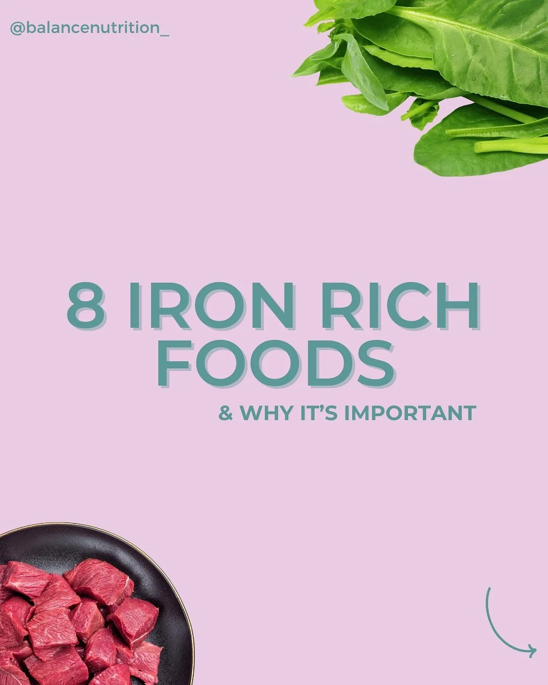 Did you know iron is essential for energy levels? 
 It helps transport oxygen throughout your body, stored in haemoglobin within red blood cells, keeping your energy and mood on track.

Women, especially those who are menstruating or pregnant, need m