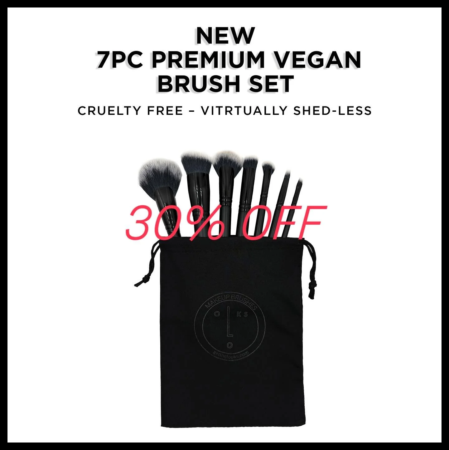 30% OFF ALL BRUSHES 
Time to stock up for Back To School
#makeupbrushes #makeup #backtoschool #napervilleillinois