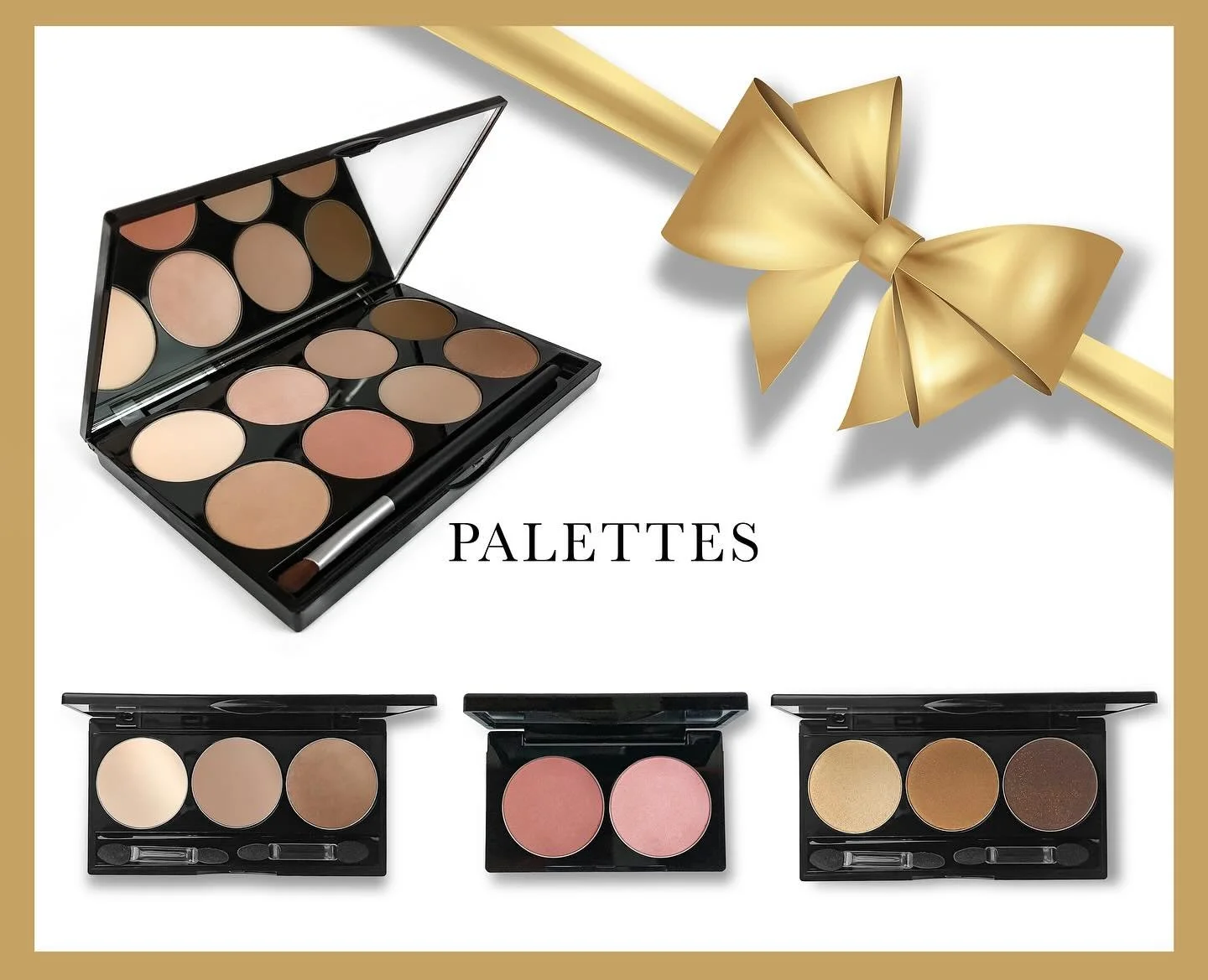 20%OFF ALL PALETTES 
Great for on the go!  #makeuppalettes #makeup #eyeshadowspalette #blushpalettes  @lookscosmetics
Check us out at getthelooks.com