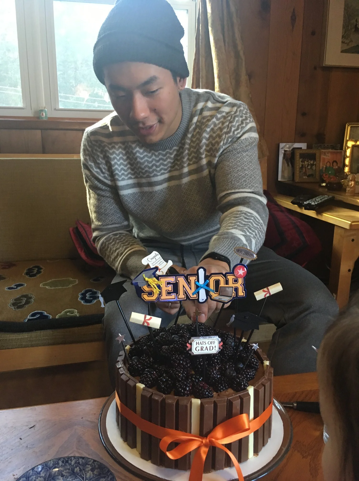 Graduation: Kit-Kat Basket
