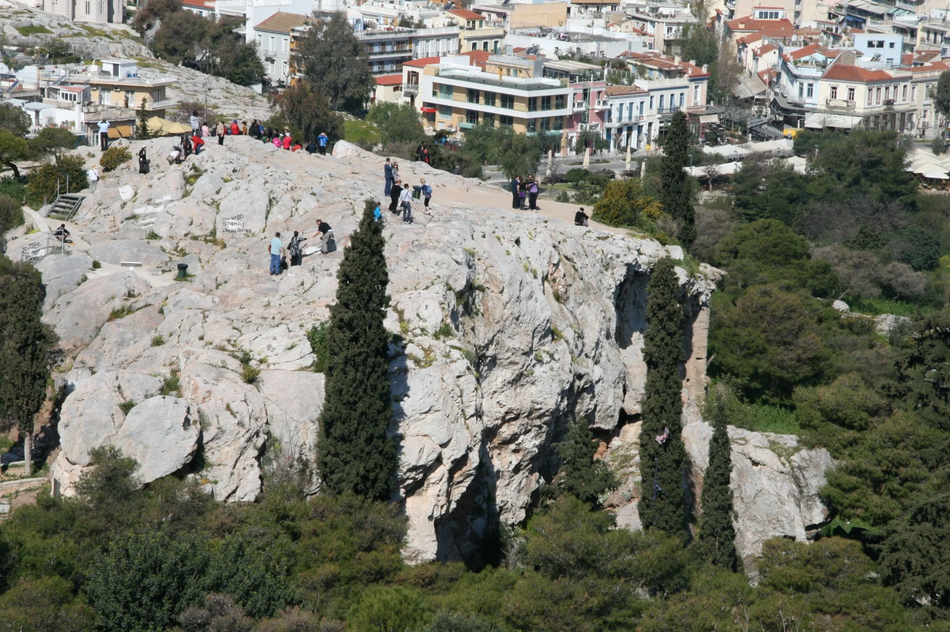 Areopagus - Mars Hill - Athens Greece