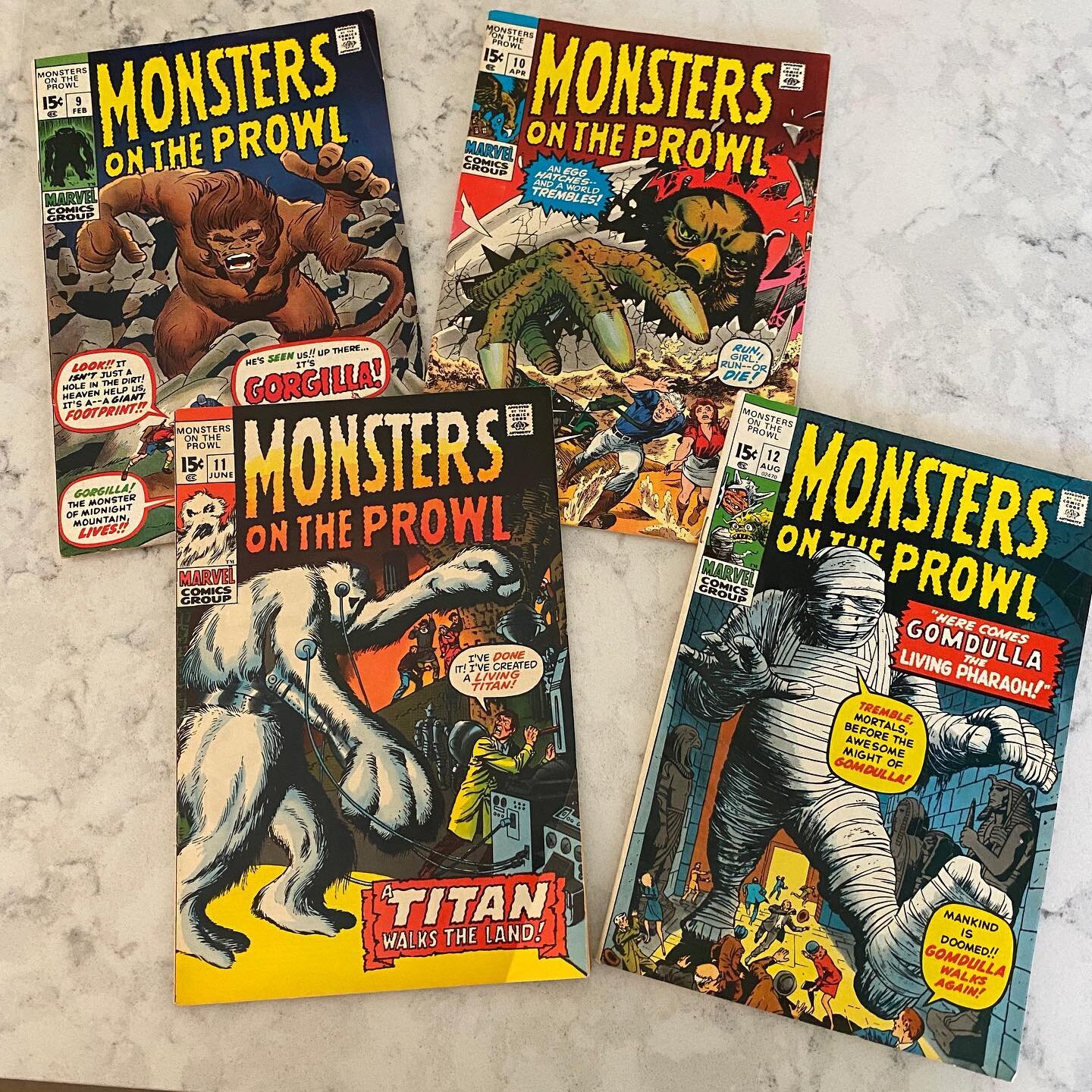 Monday mail call! Love these Bronze Age horror reprint comics!

&mdash;&mdash;&mdash;&mdash;&mdash;&mdash;&mdash;&mdash;&mdash;&mdash;&mdash;&mdash;&mdash;&mdash;&mdash;&mdash;&mdash;
#comics #comicbooks #bronzeagecomics #horrorcomics #monstersonthep
