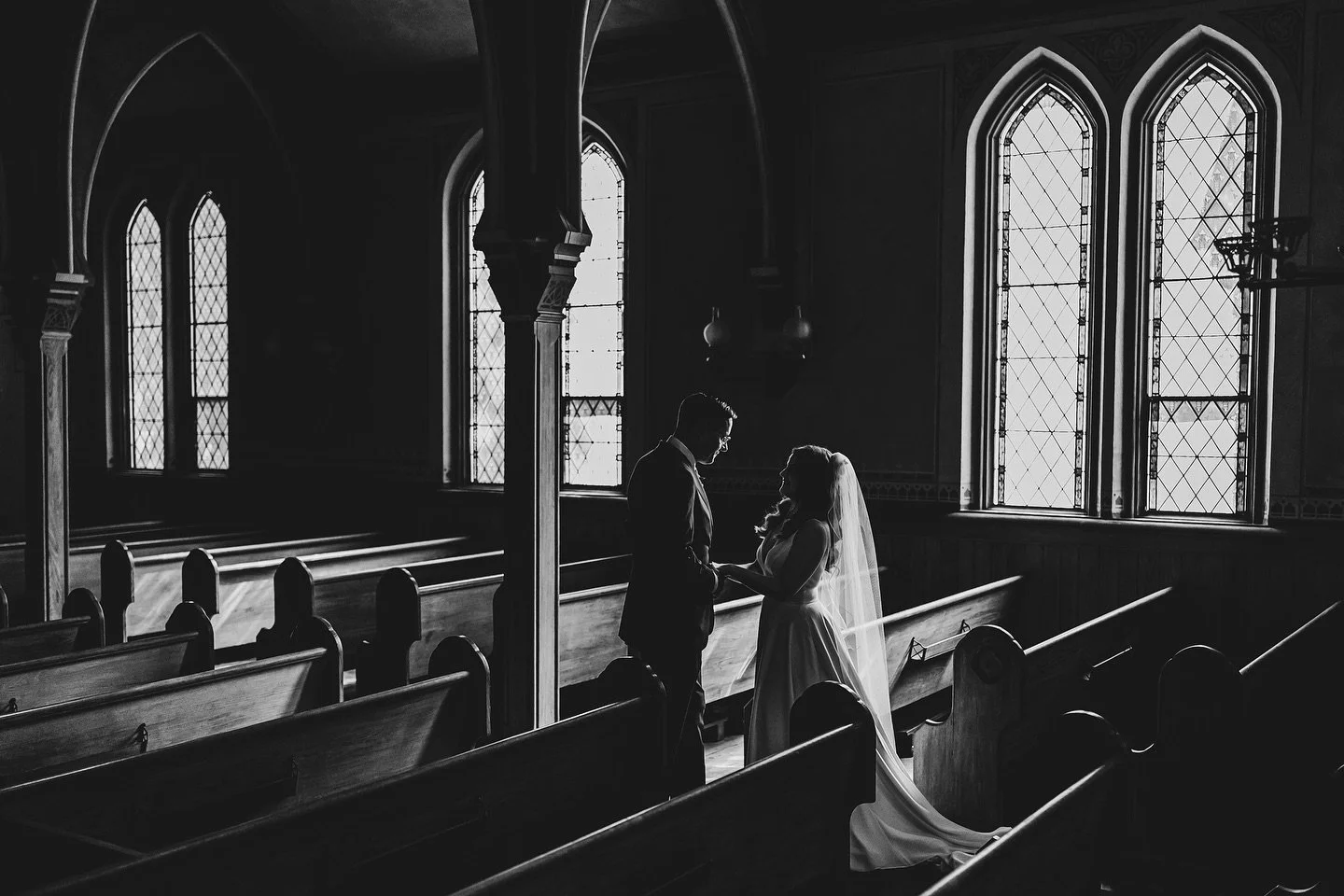 This was my first time photographing a ceremony at Thatcher Hall. It&rsquo;s an old church and now a non-denominational ceremony location. It&rsquo;s absolutely gorgeous to photograph there