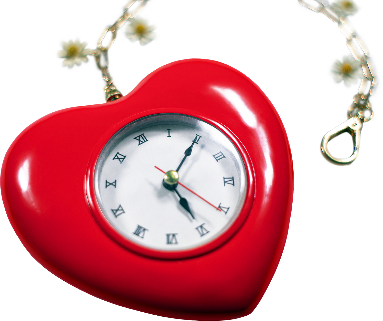 Same Day Shipping Wizard Of Oz Tin Man Heart Clock 75th Anniversary 
