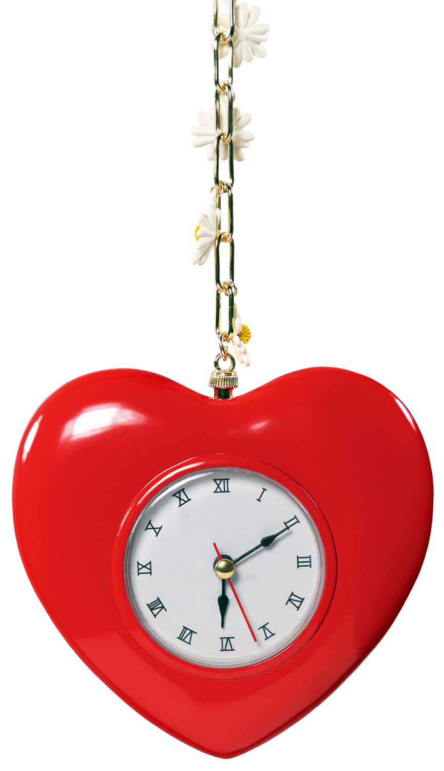 Same Day Shipping Wizard Of Oz Tin Man Heart Clock 75th Anniversary 