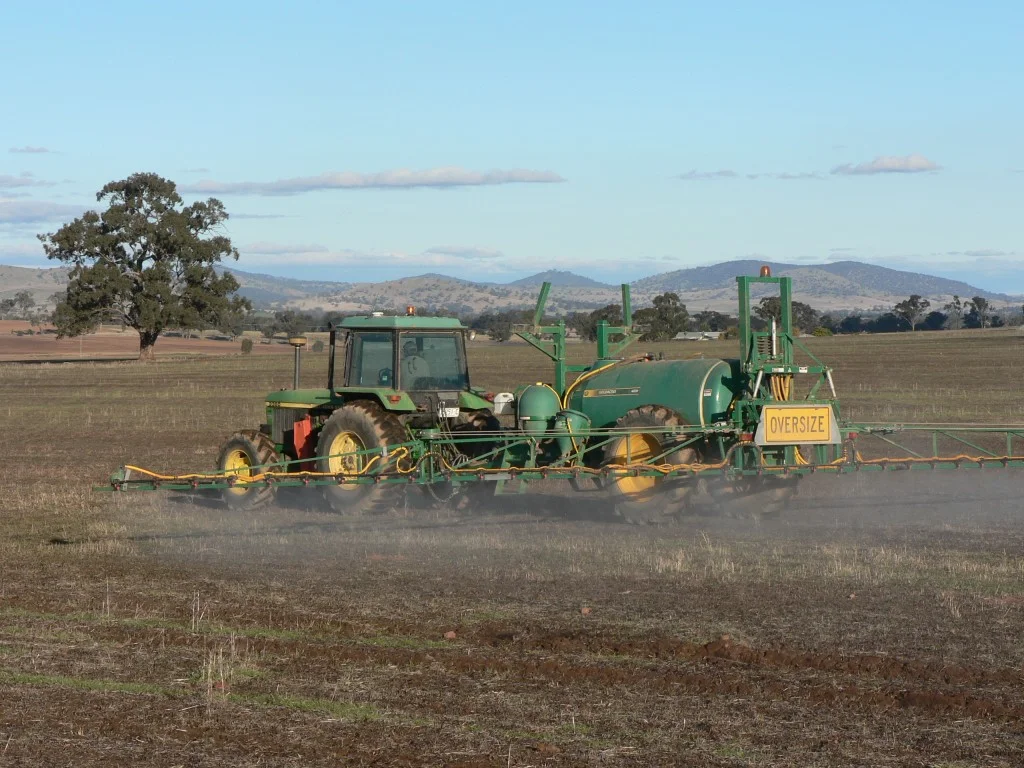 Decontaminating Boom Sprays - Sulfonylureas