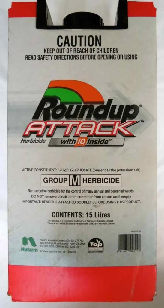 Crop Topping with Roundup Attack