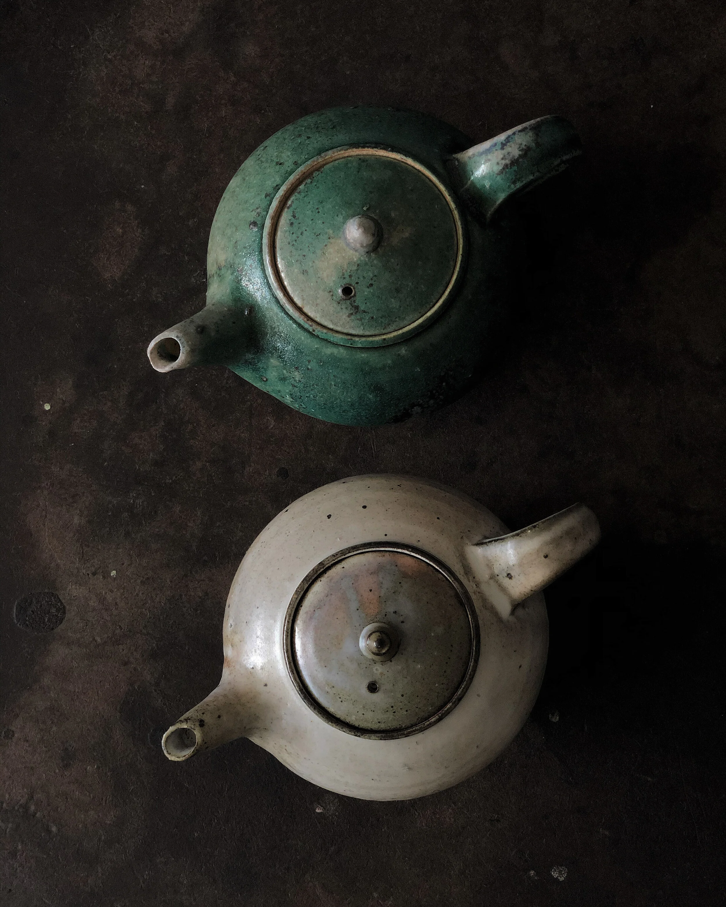 Teapots by Michikazu Sakai