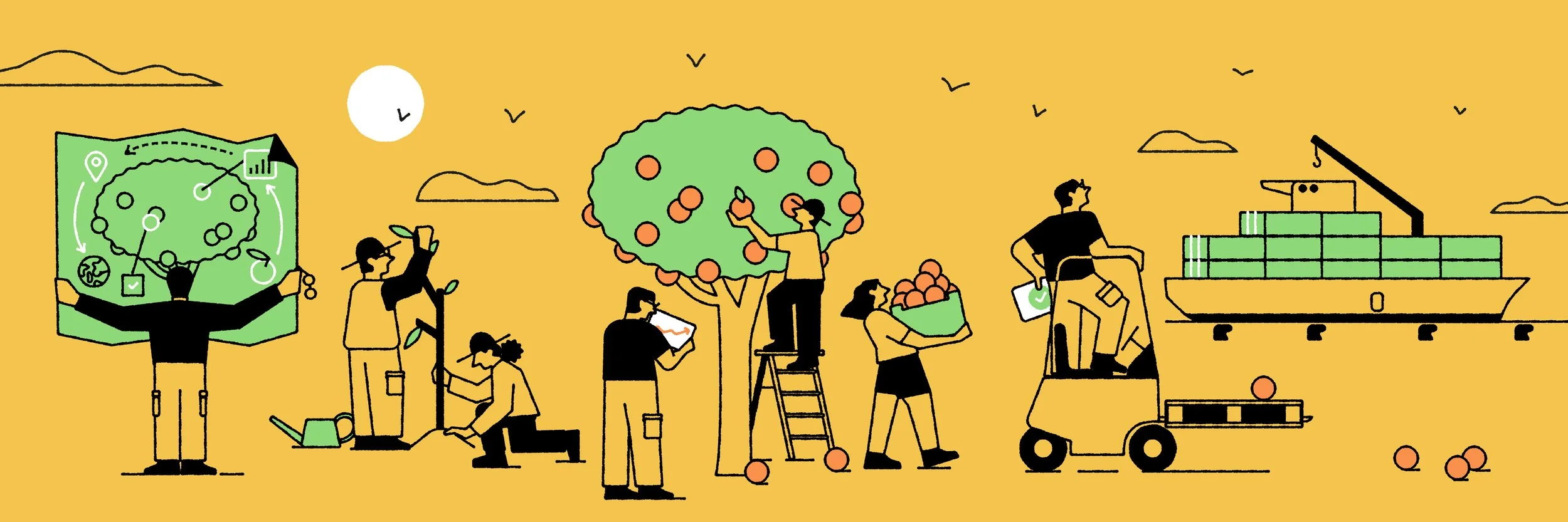 narrative illustration by fran pulido for Investopedia