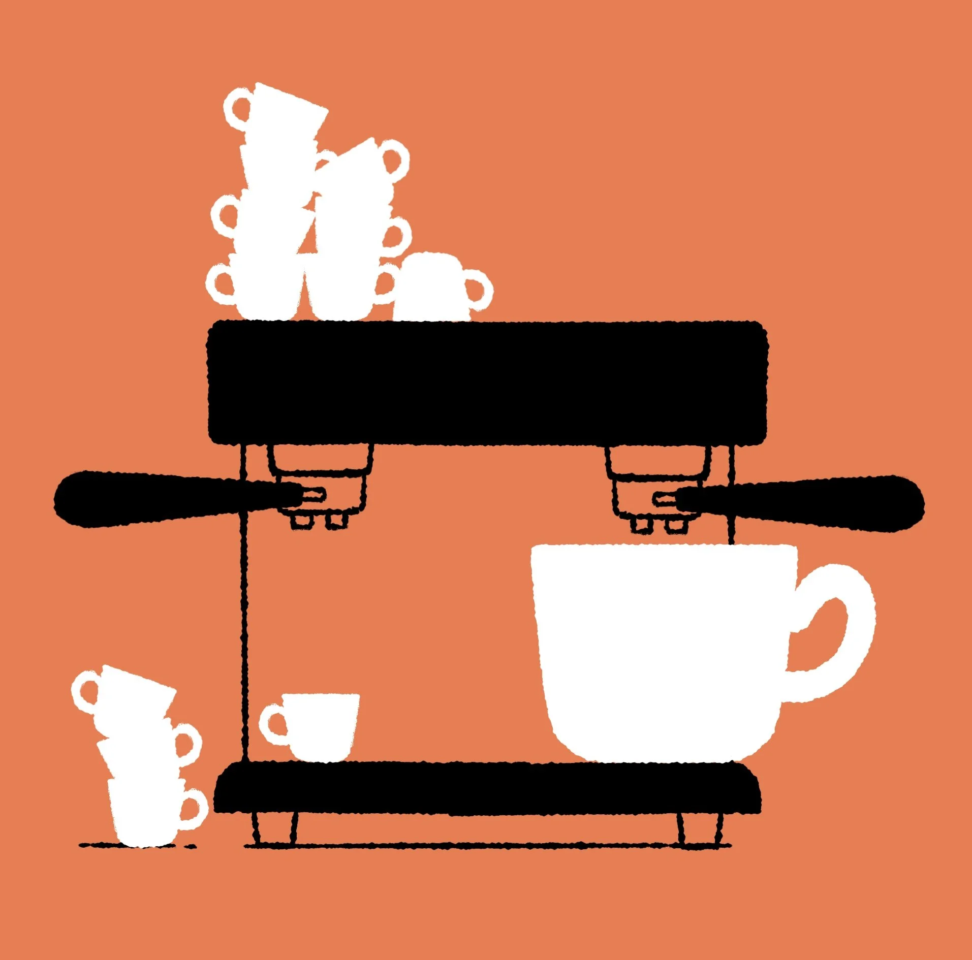 Editorial illustration published in El Pais spanish newspaper. Black and white illustration. Black line drawing by Fran Pulido