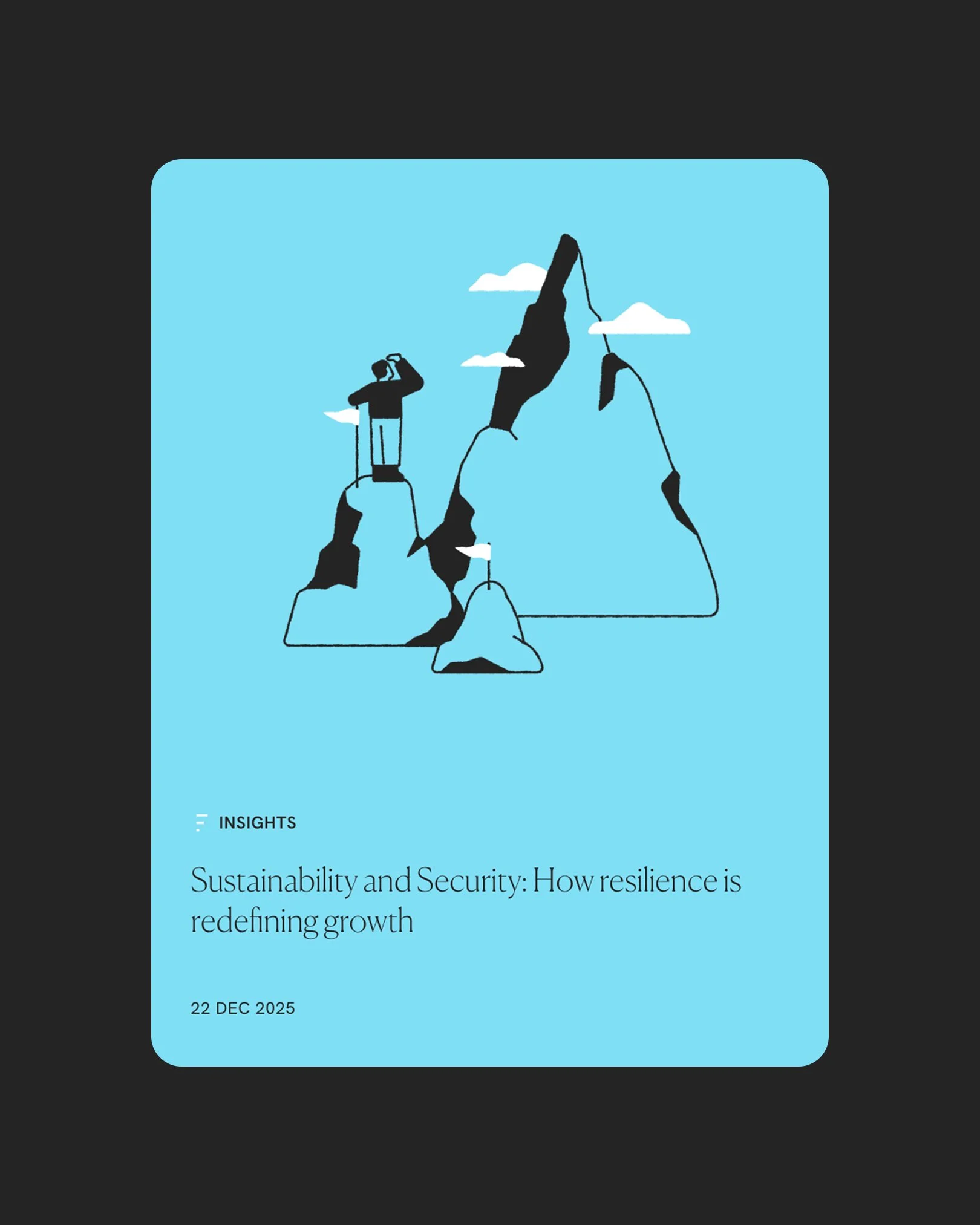 Illustration library for Foresight Group by Fran Pulido. Art direction by Gather London. Black line, conceptual illustration, vectorial illustrations