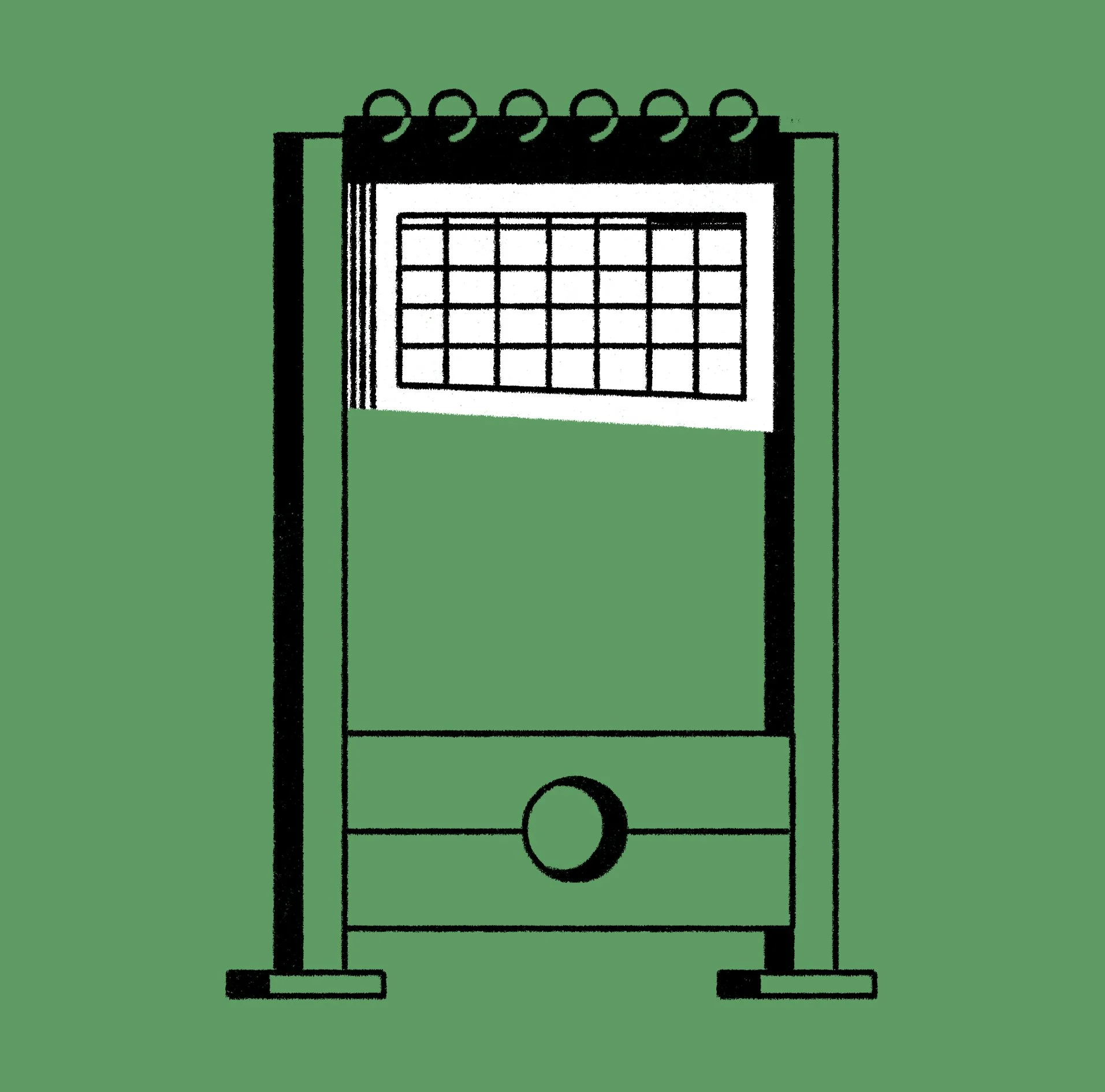 Editorial illustration published in El Pais spanish newspaper. Black and white illustration. Black line drawing. 